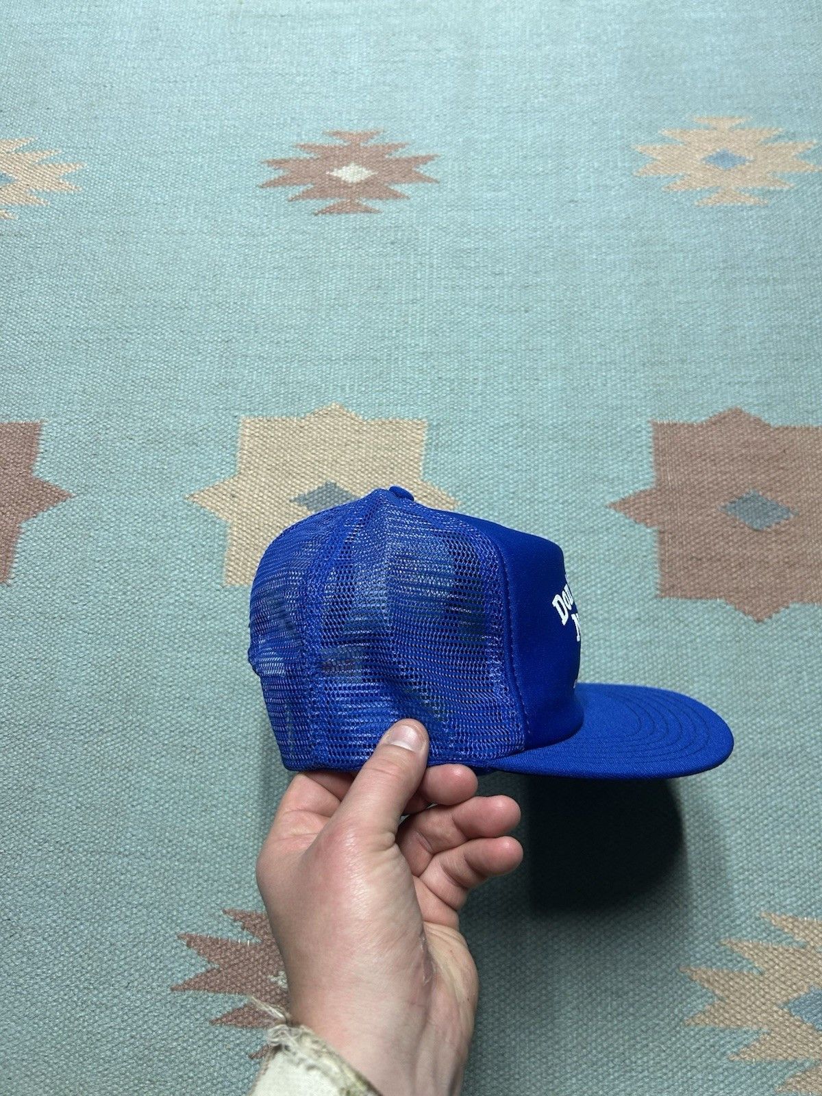 Vintage 80s trucker hat don’t you buy no ugly truck Buick GMC USA Size ONE SIZE - 8 Thumbnail