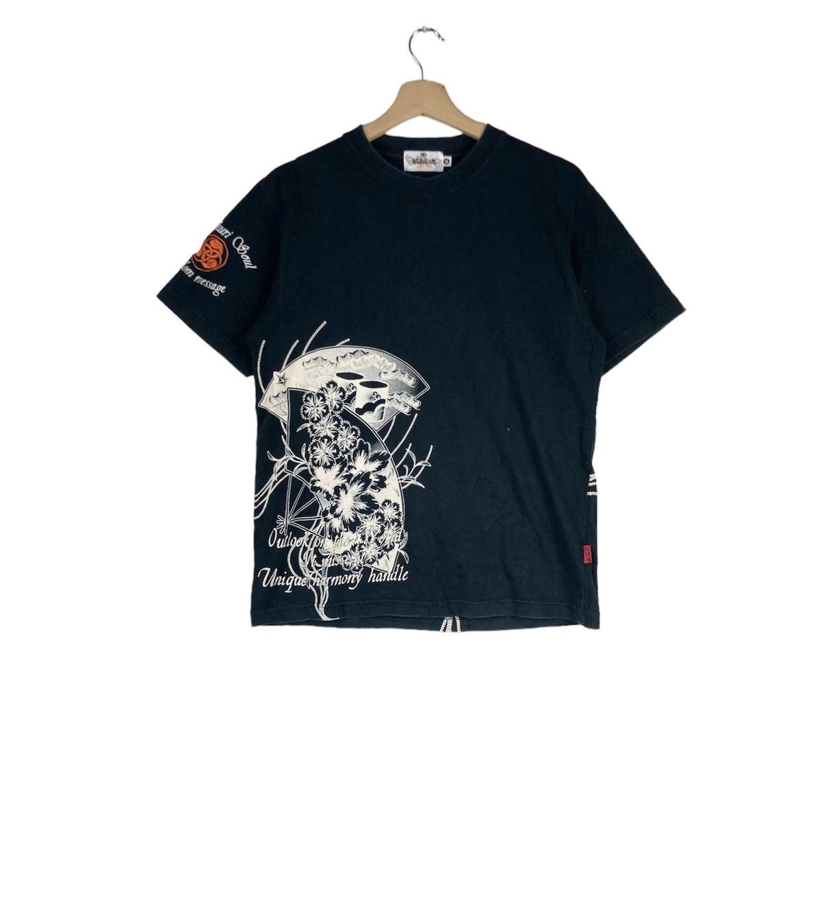 Vintage Karakuri Tamashi Japan Sukajan Design Sorayama Tattoo Parody Size US M / EU 48-50 / 2 - 3 Thumbnail