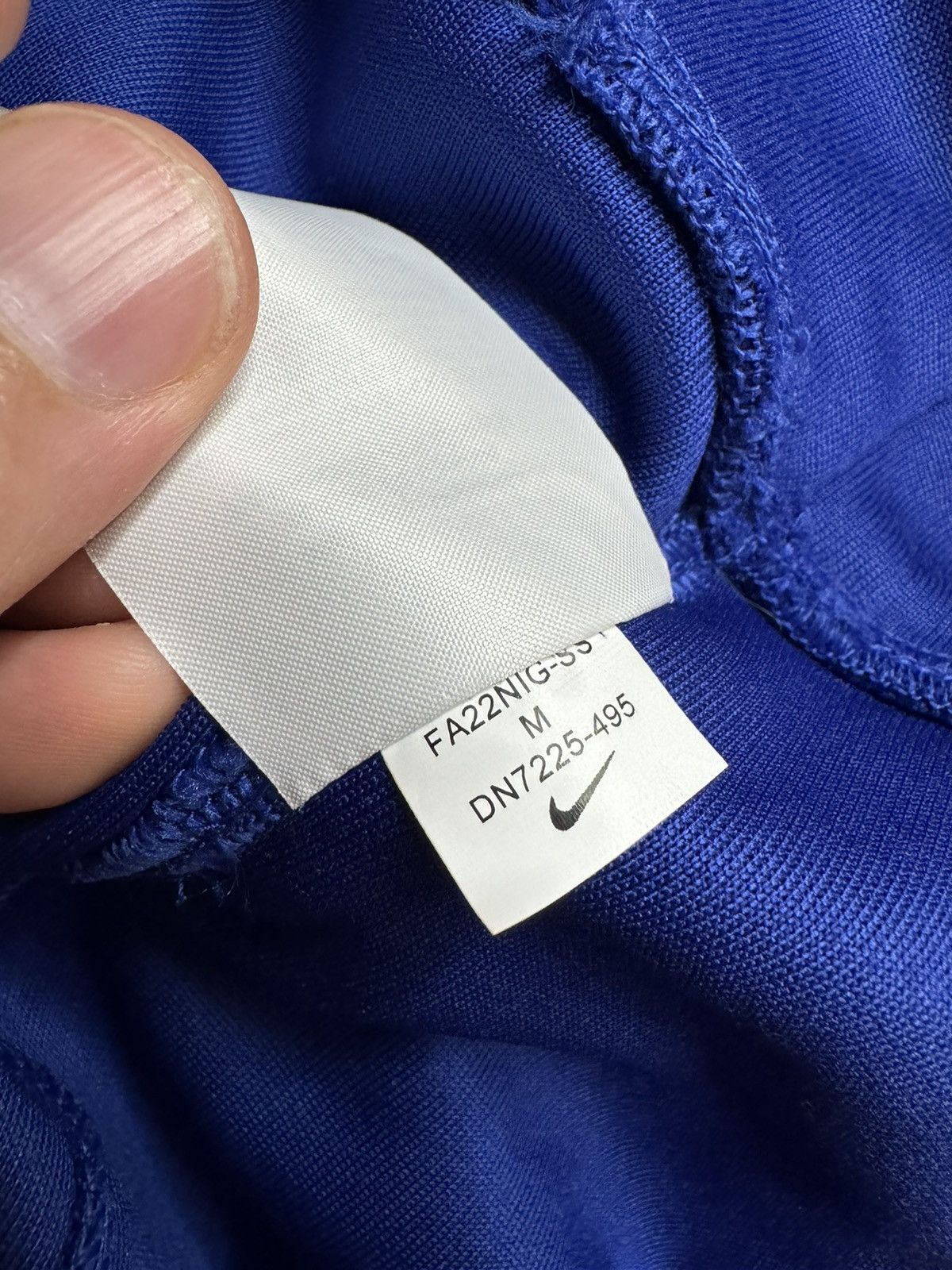 Nike New Nike Mens Philadelphia 76ers NBA Sweatshirt BLUE Size M Size US M / EU 48-50 / 2 - 7 Thumbnail