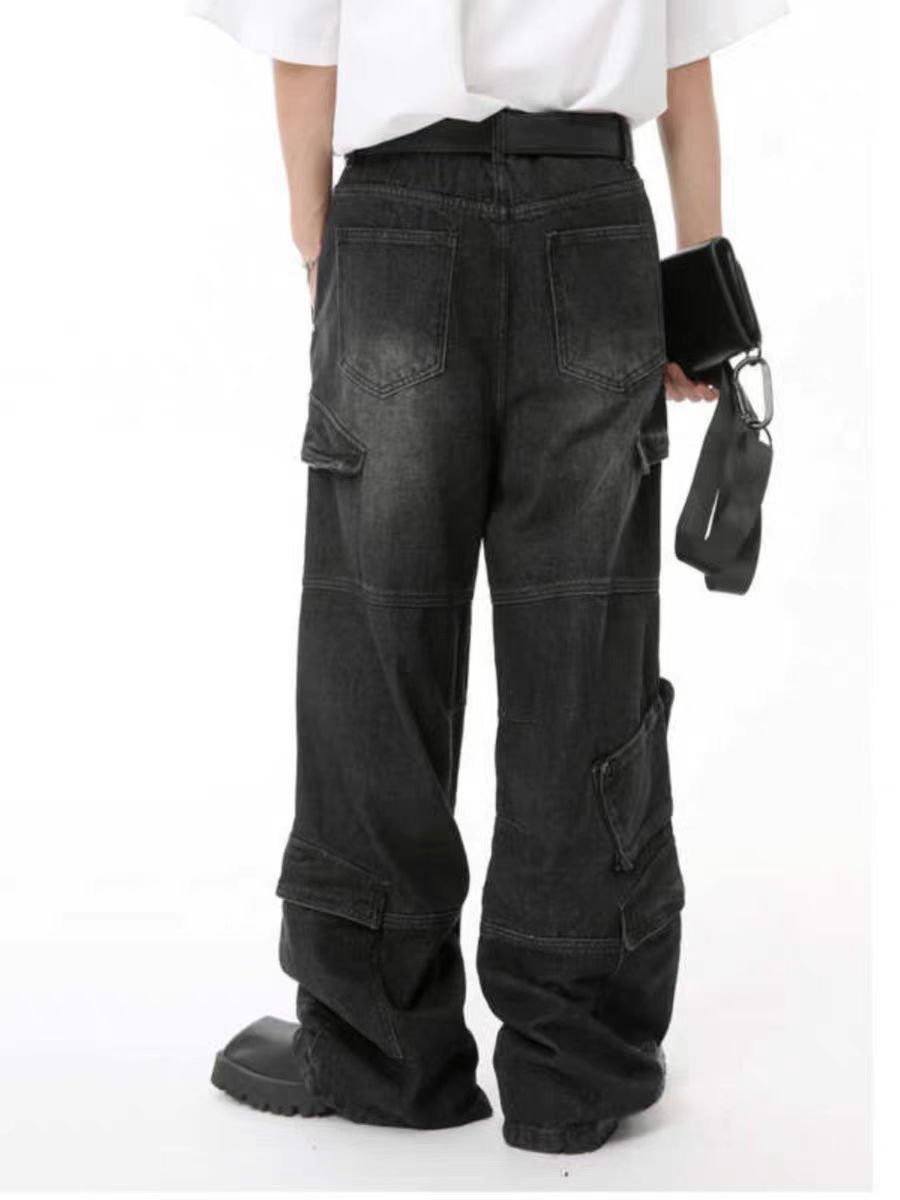 Japanese Brand × Jean Street Hip Hop Workwear Baggy Jeans Size US 32 / EU 48 - 2 Thumbnail
