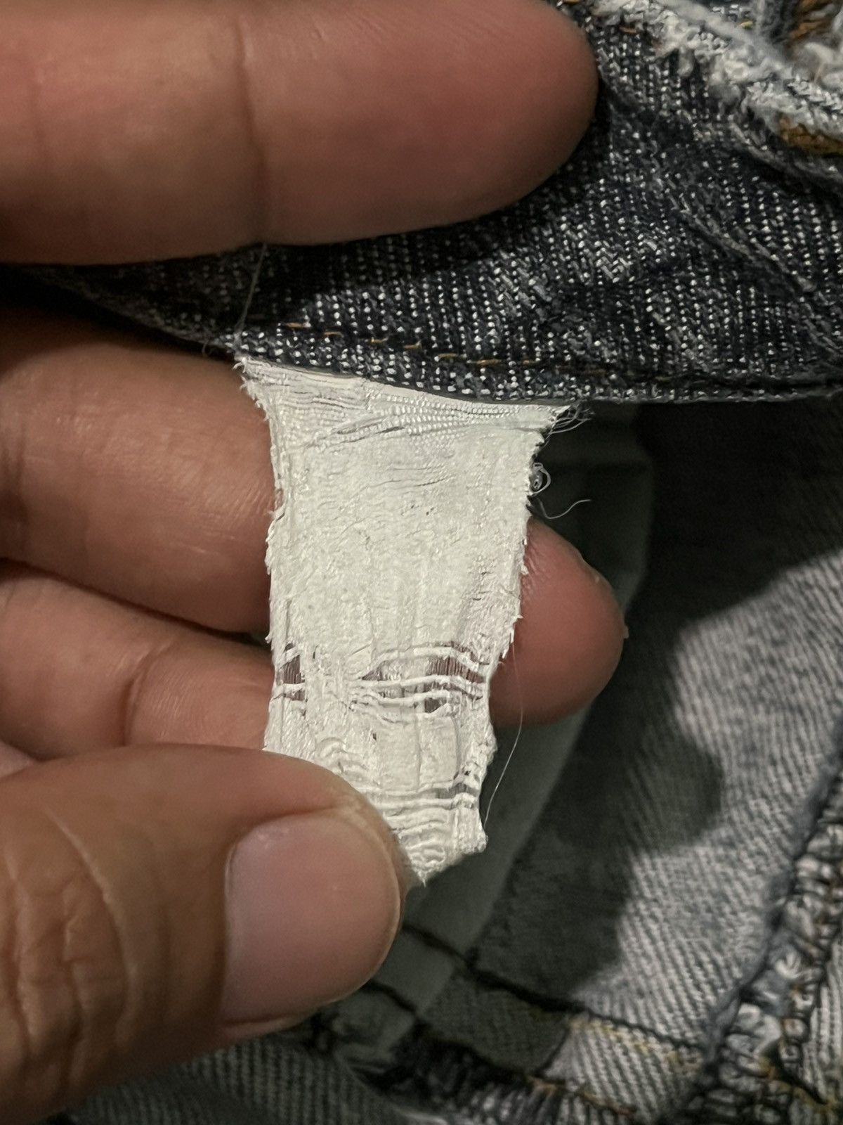 If Six Was Nine Panel Stitched Y2K Cargo Inspired Pocket Bell Bottom Jeans Size US 30 / EU 46 - 17 Thumbnail