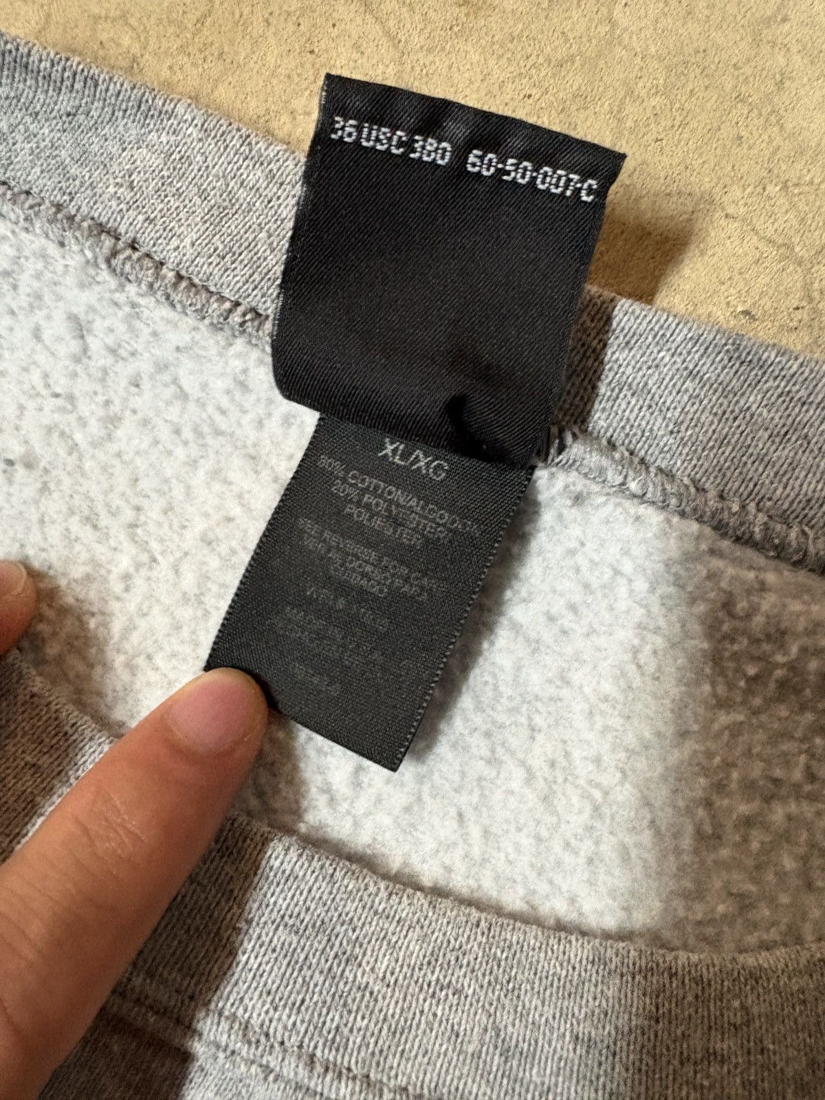 JCPenney VTG 90s USA Olympic JCPenney Boxy Crewneck Sweatshirt Gray Size US XL / EU 56 / 4 - 5 Thumbnail