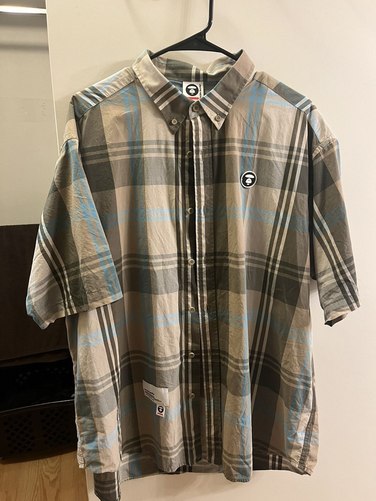 Aape Aape Plaid Button-Down (XL) Size US XL / EU 56 / 4 - 1 Thumbnail