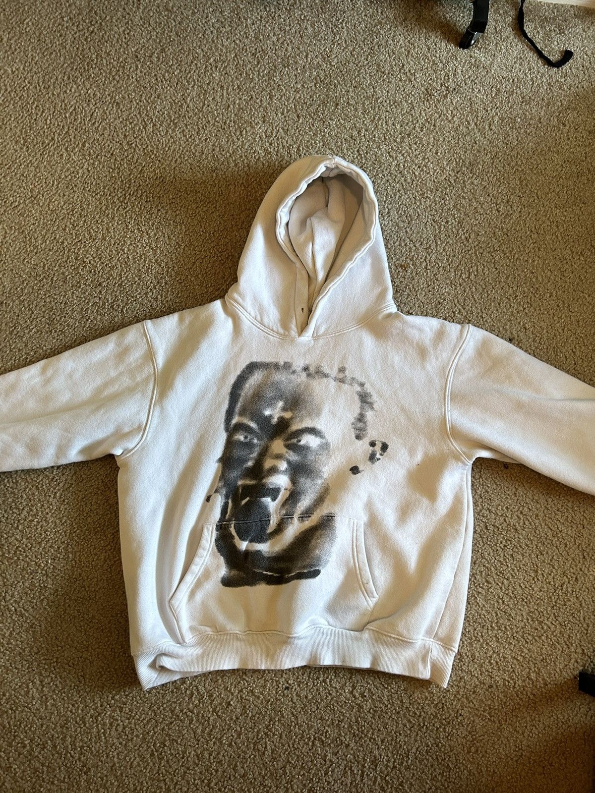image of Playboi Carti Rolling Loud Vamp Face Hoodie in White, Men's (Size Medium)