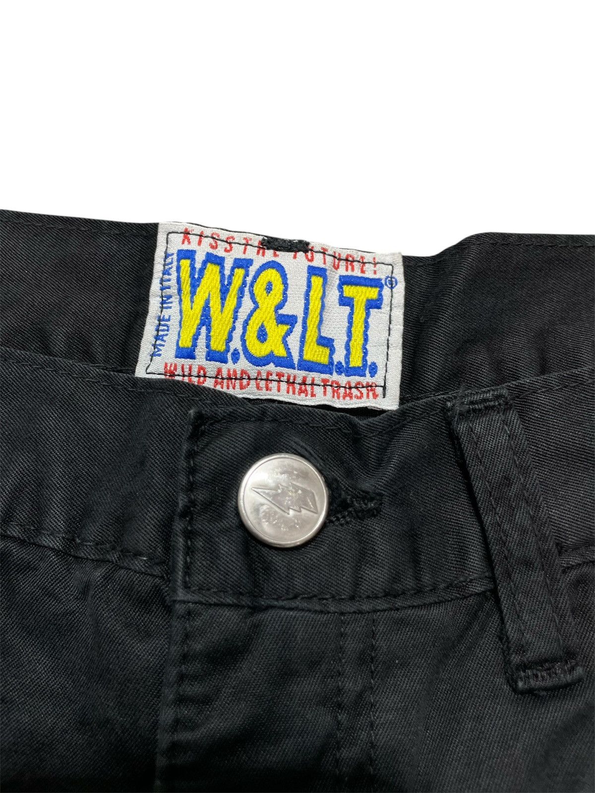 W&LT × Walter Van Beirendonck Walter Van Beirendonck - Black Chino Pants Size US 31 - 8 Thumbnail