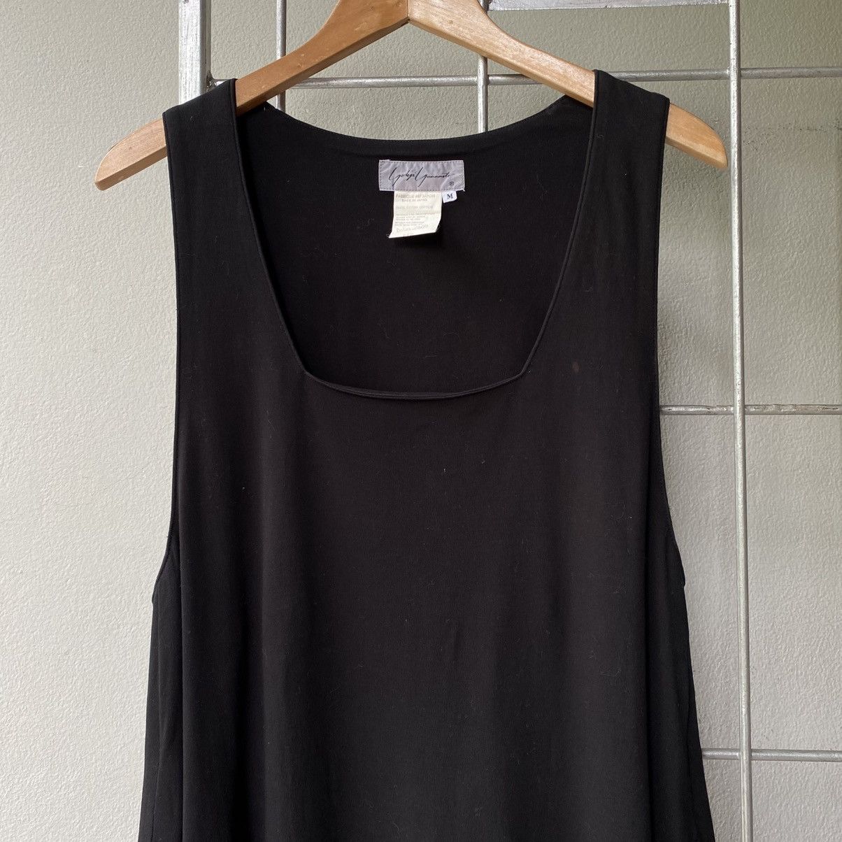 Yohji Yamamoto Yohji yamamoto Black Sleeveless Maxi Dress Size M / US 6-8 / IT 42-44 - 3 Thumbnail