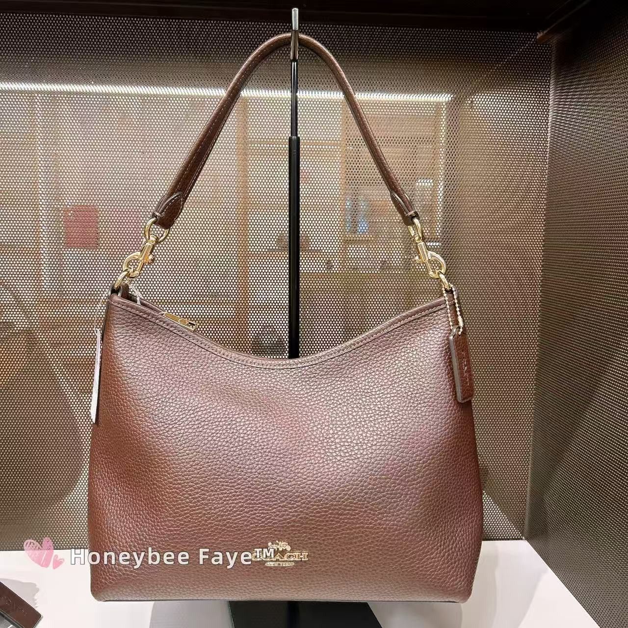 Coach Laurel Shoulder Bag CR148 Gold/Maple Size ONE SIZE - 5 Thumbnail