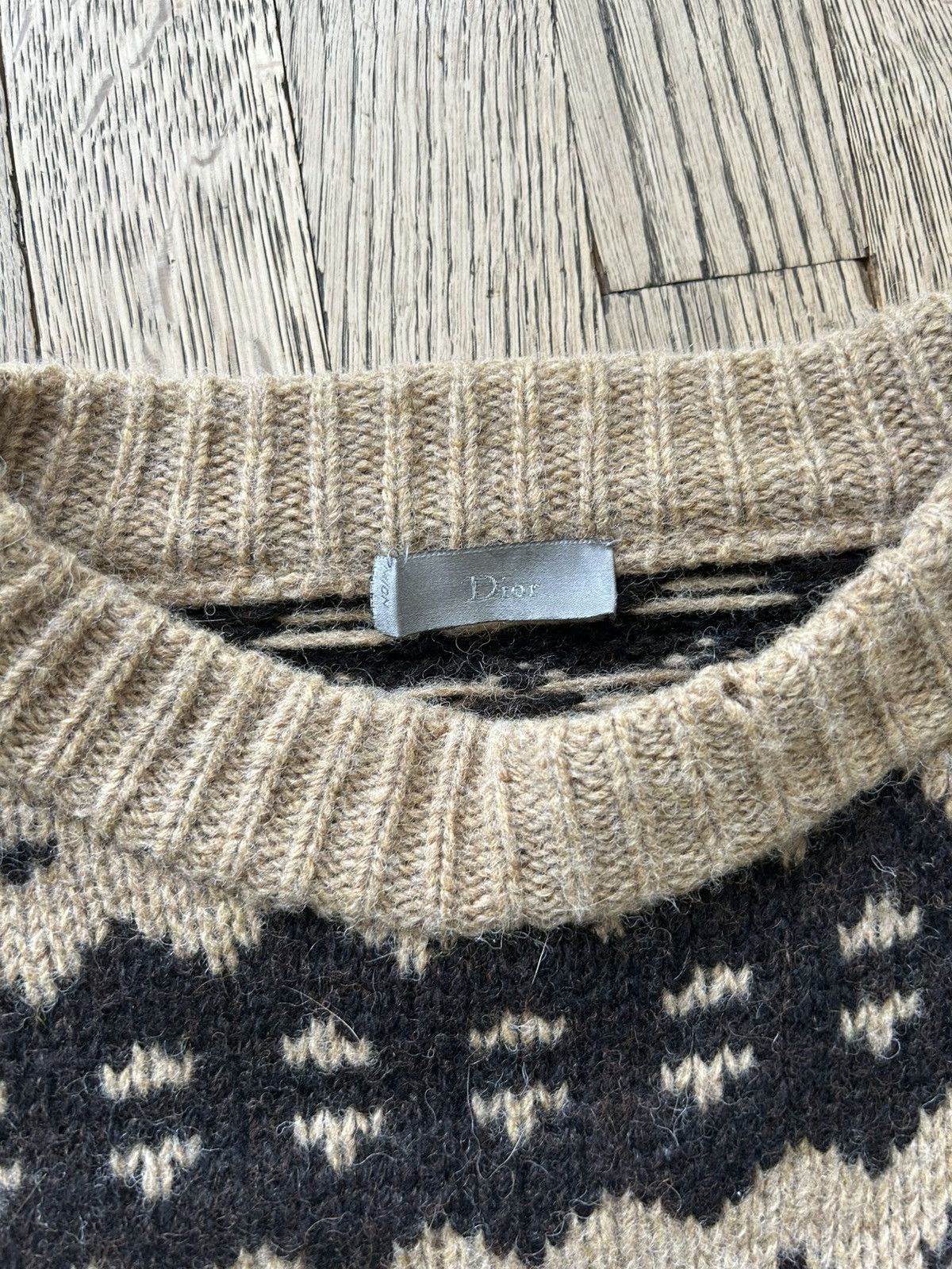 Dior Homme AW05 “In the morning” knitwear