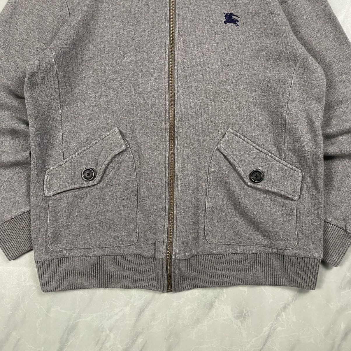 Burberry Burberry Black Label Fullzipper Sweater Jacket Size US M / EU 48-50 / 2 - 2 Thumbnail