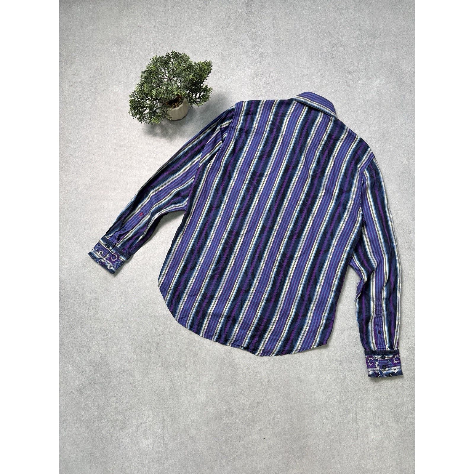 Robert Graham Robert Graham Multicolored Long Sleeve Button Up Shirt Size US M / EU 48-50 / 2 - 15 Thumbnail