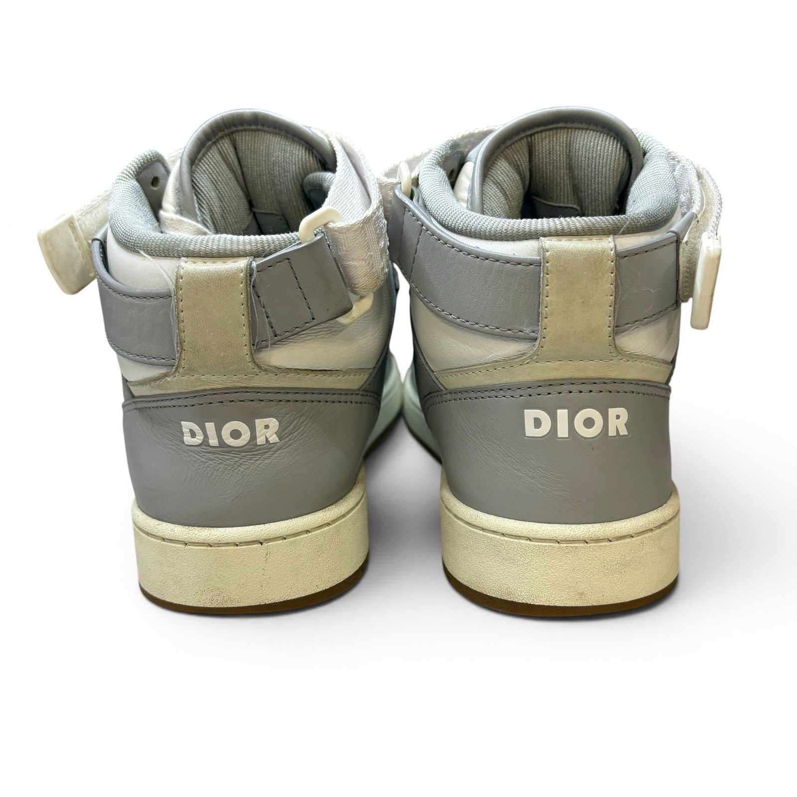 Dior Dior B27 High ‘Grey’ Oblqiue Sneakers | Size 6M Size US 6 / EU 39 - 5 Thumbnail