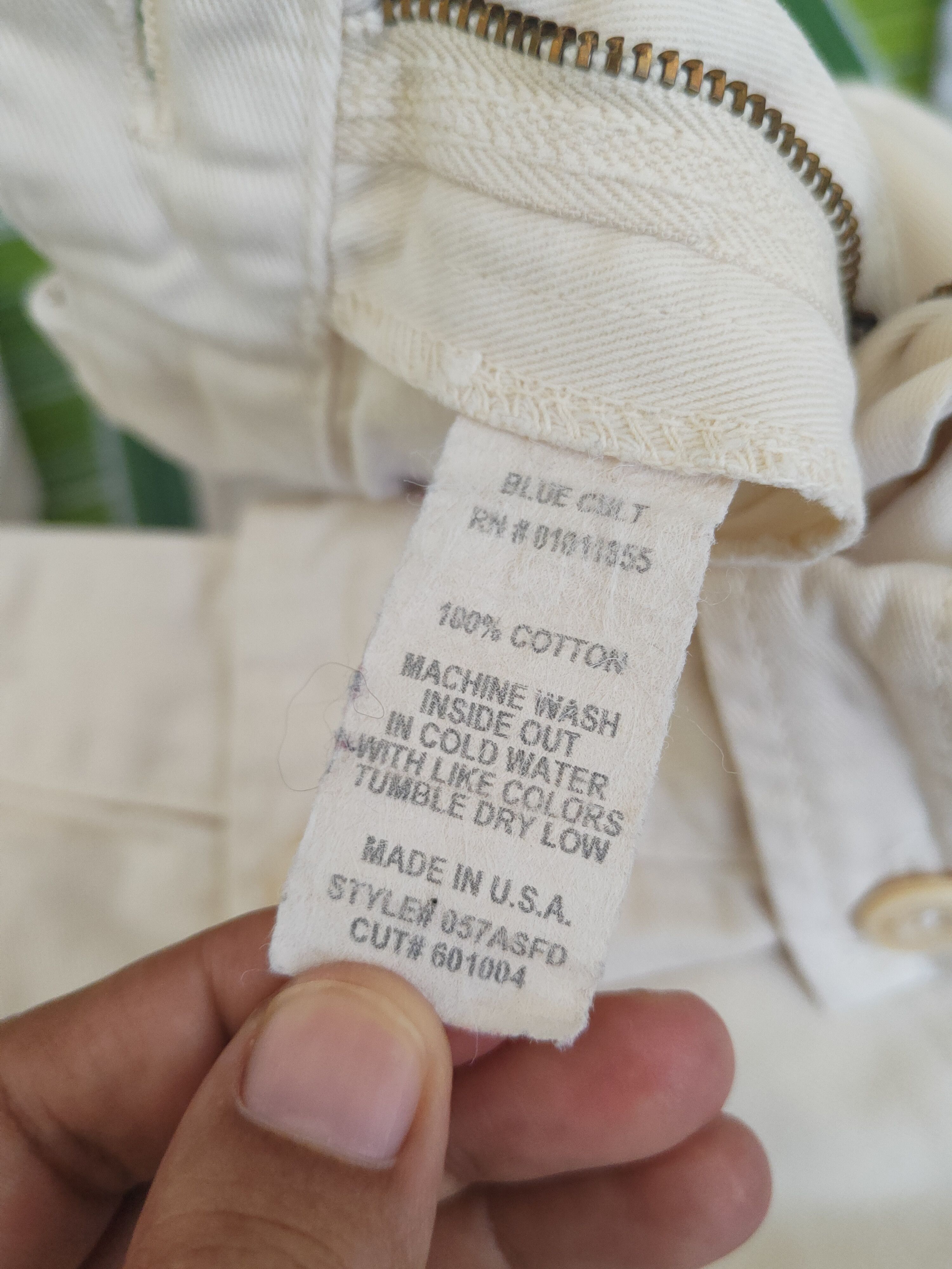 Japanese Brand DL Blue Cult Ivory Multipocket Tactical Cargo Pants #1791 Size 32" / US 10 / IT 46 - 13 Thumbnail