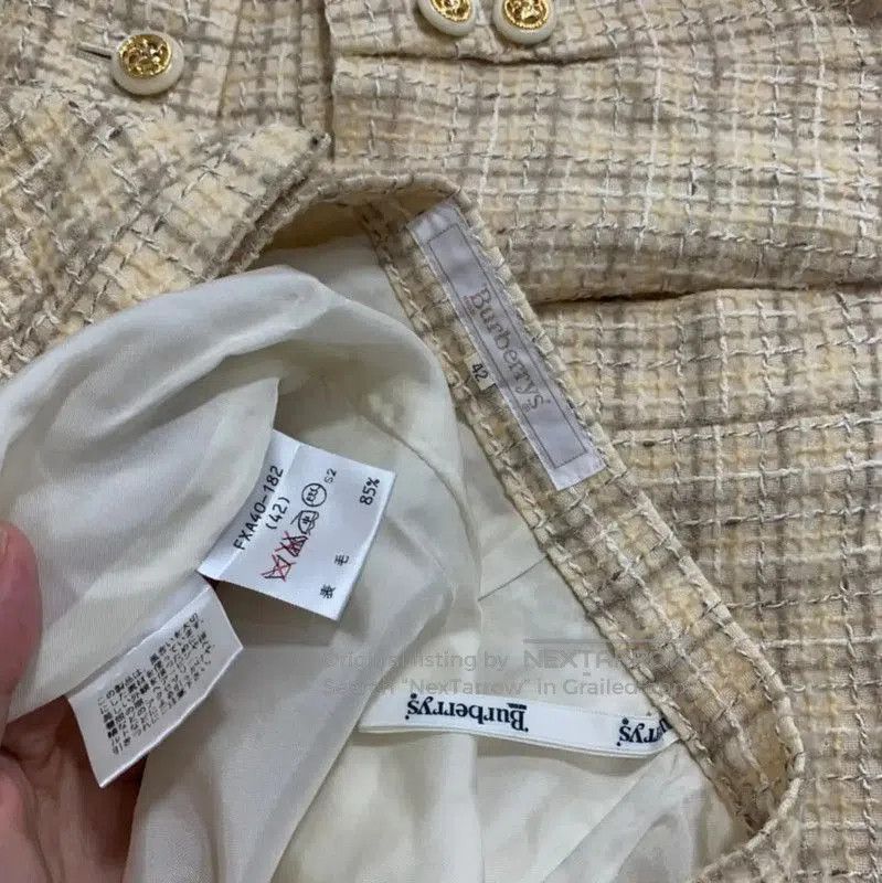 Burberry Burberry Beige Wool Dress for Women. Size M / US 6-8 / IT 42-44 - 4 Thumbnail