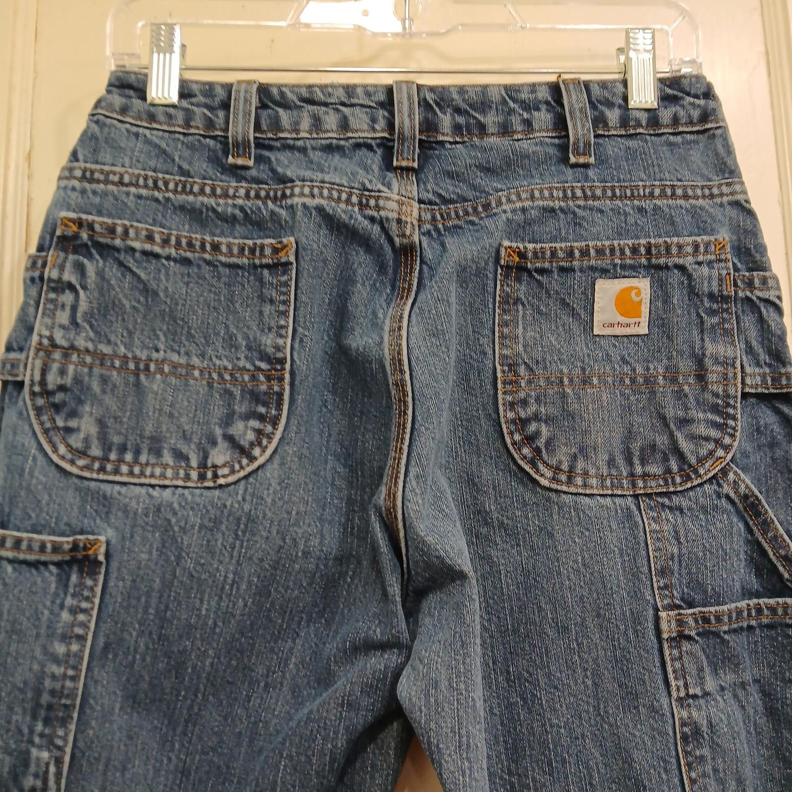 Carhartt Carhartt Women's Loose Fit Carpenter Denim Jeans Size 6 Size 28" / US 6 / IT 42 - 10 Thumbnail