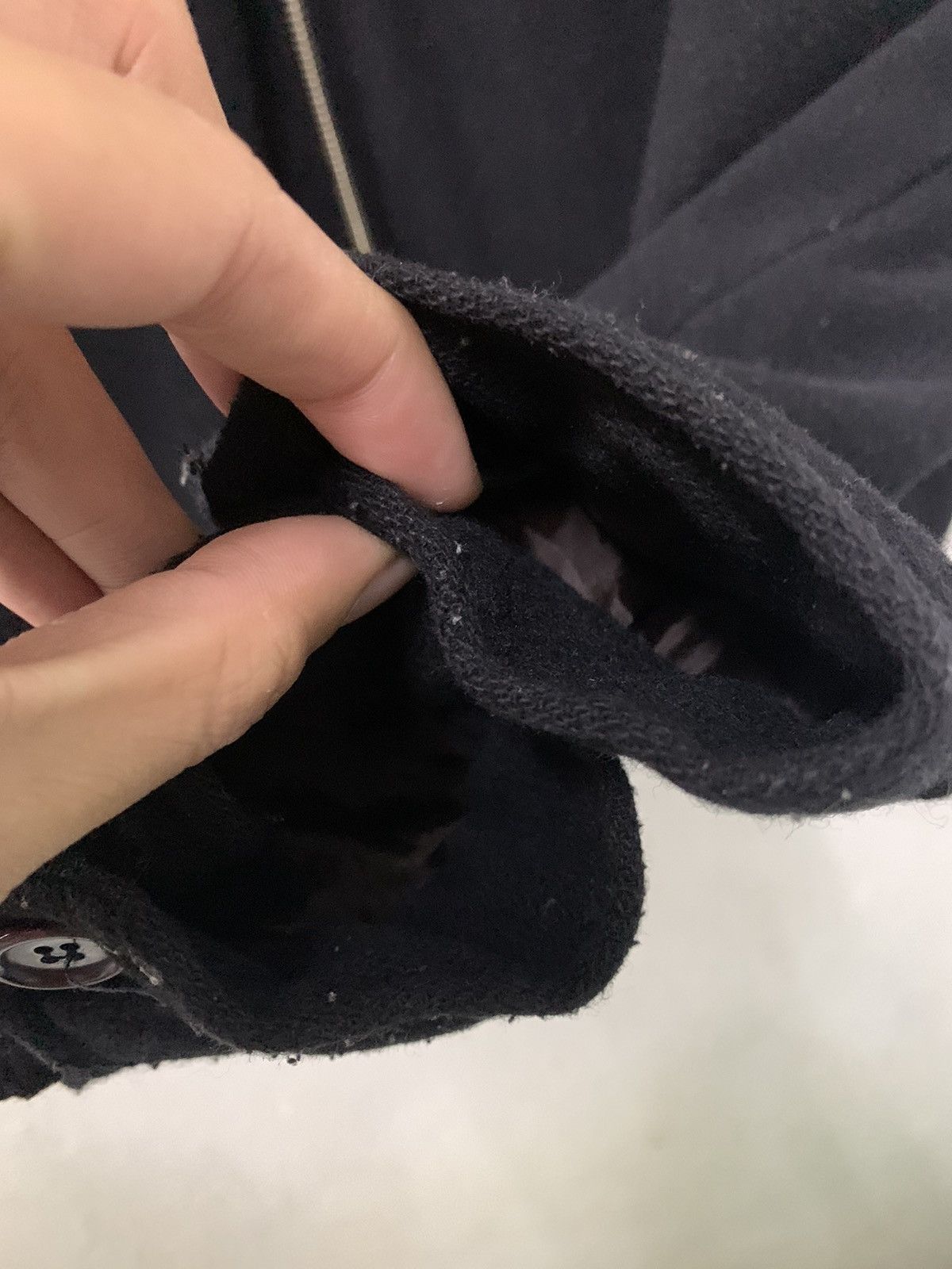 Japanese Brand × RUDE GALLERY Rude Gallery Black Rebel Wool Zipper double Chest Pocket Size US S / EU 44-46 / 1 - 6 Thumbnail