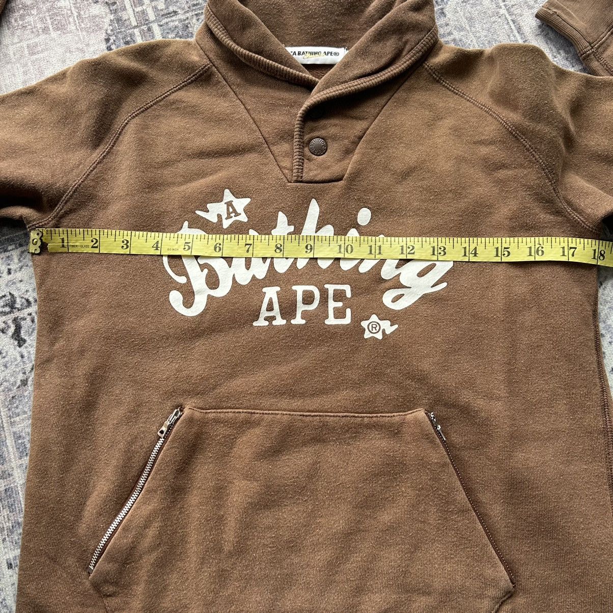 Bape Bape Brown Bathing Sweatshirt Size XS / US 0-2 / IT 36-38 - 14 Thumbnail