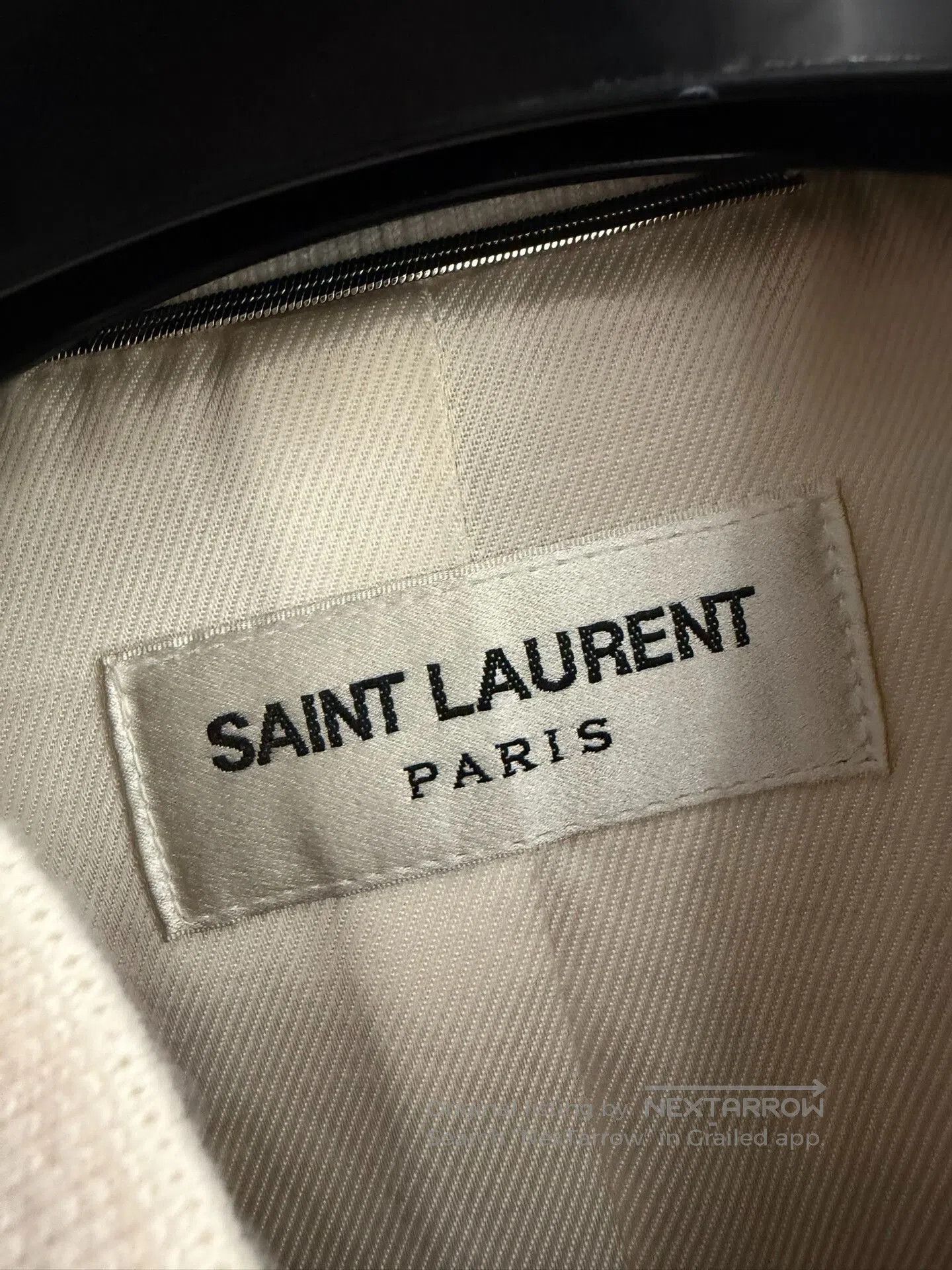 Anthony Vaccarello Saint Laurent Teddy Baseball Jacket. Size US S / EU 44-46 / 1 - 2 Thumbnail