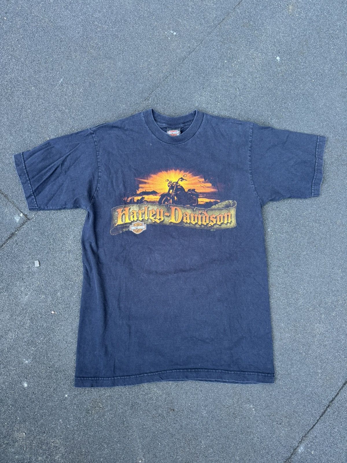Harley Davidson × Vintage 00s Vintage Harley Davidson Tee Shirt L Size US L / EU 52-54 / 3 - 1 Thumbnail