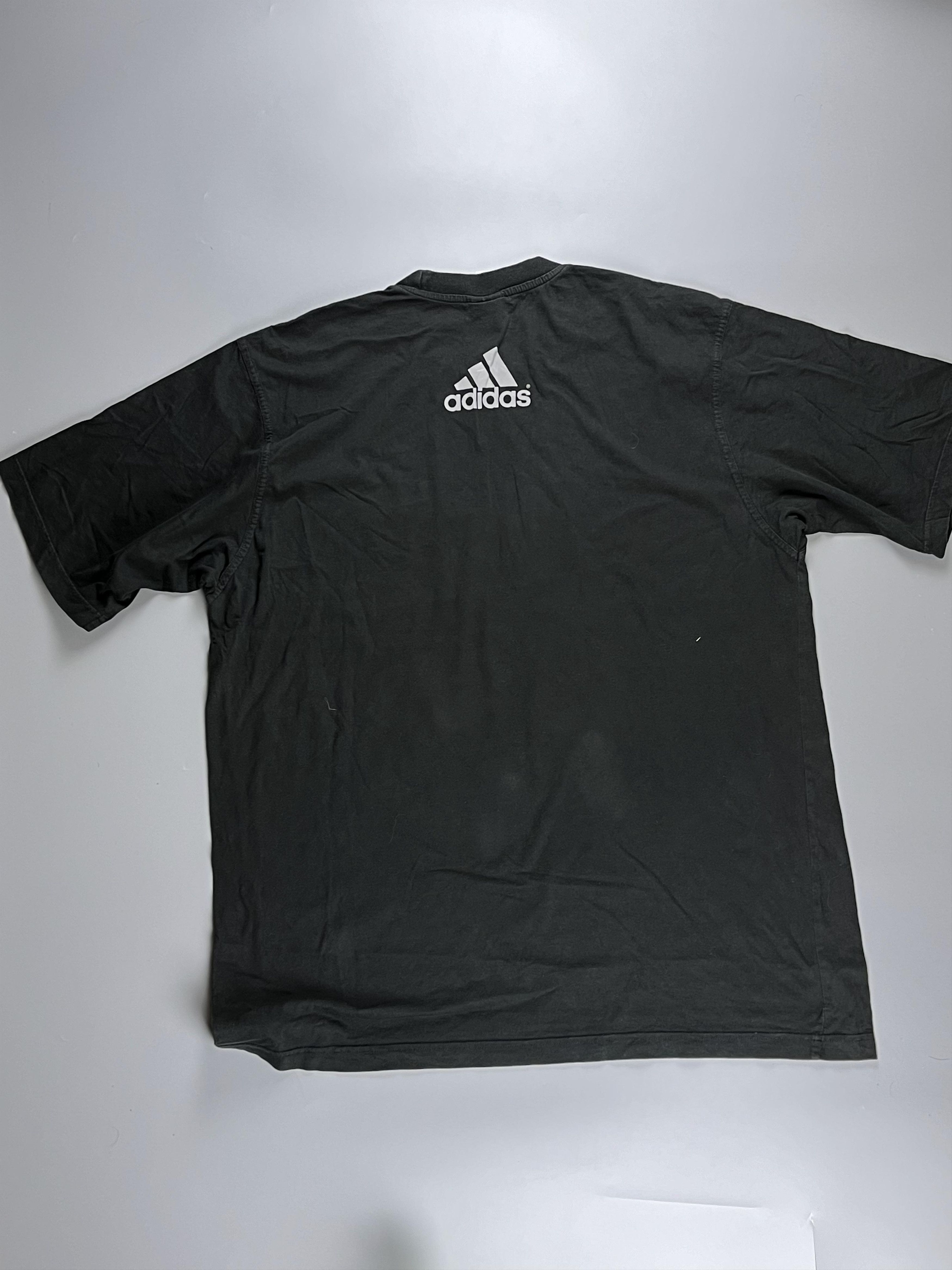 Adidas × Vintage 💿 Adidas VINTAGE 90s BIG LOGO T-SHIRT Size US L / EU 52-54 / 3 - 5 Thumbnail