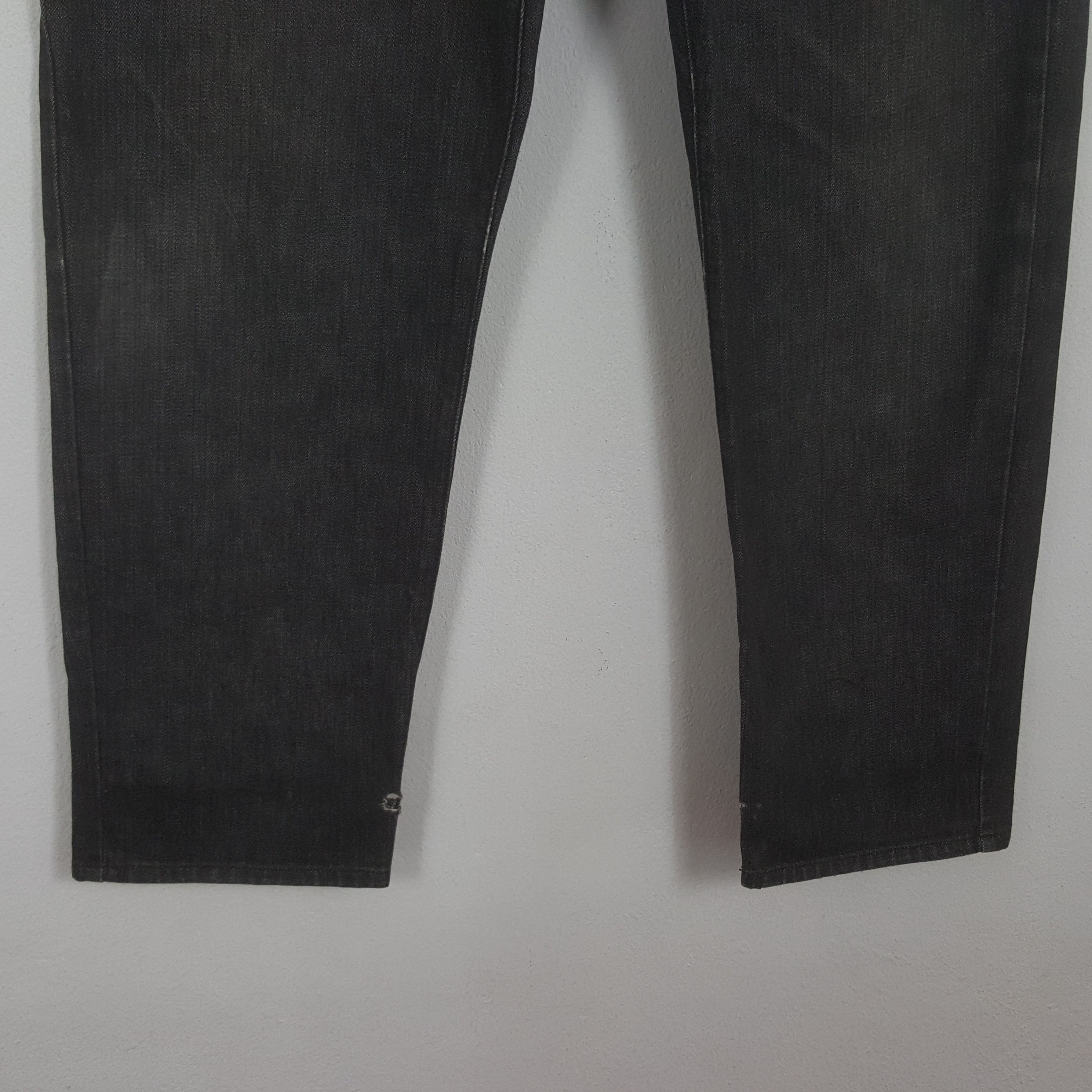 Vintage Stussy USA Custom Art Big Logo Denim Jeans