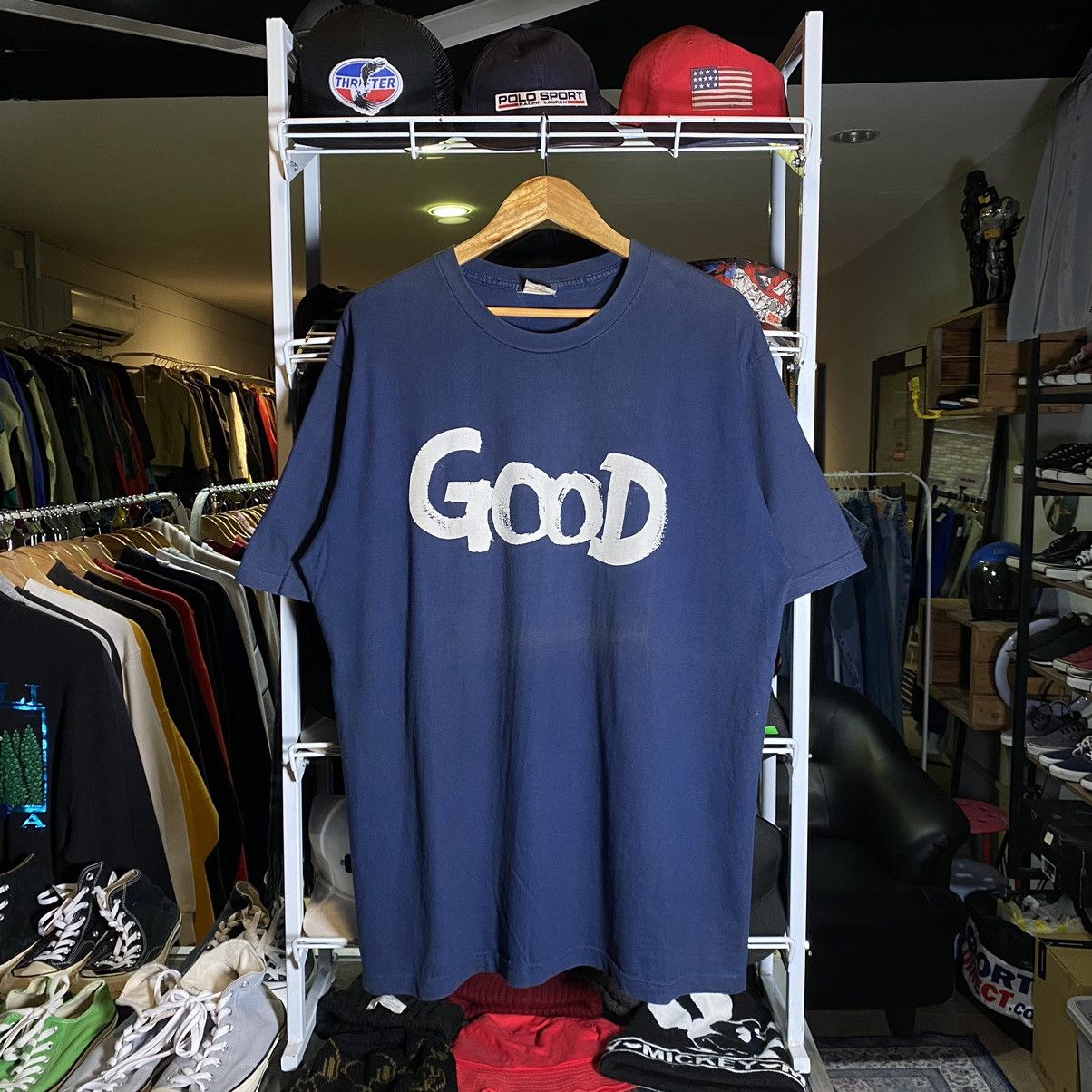 Good Enough RARE Good Enough 3 vintage 90s T-Shirts Size US XL / EU 56 / 4 - 1 Thumbnail