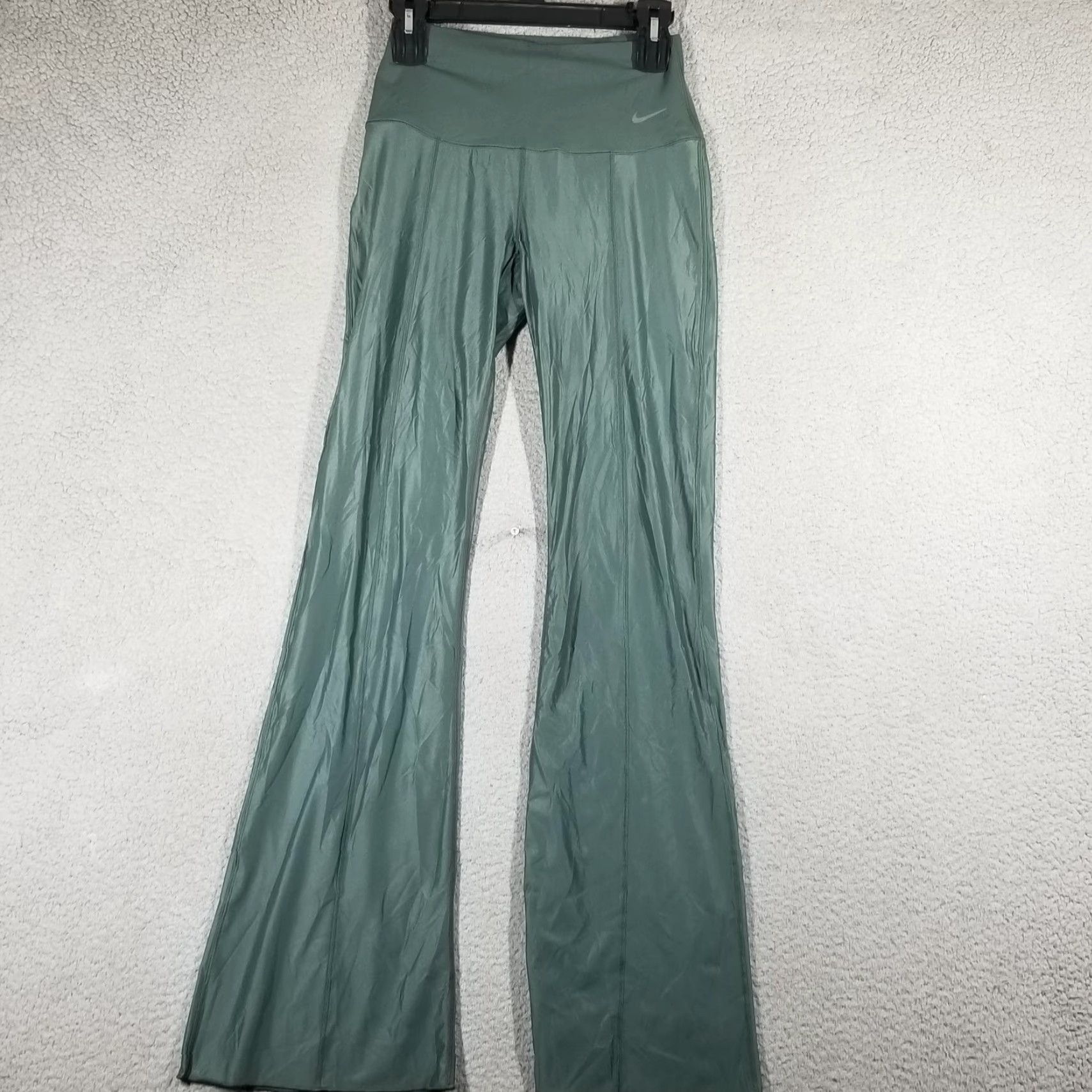 Nike Nike Zenvy Dri-FIT Pants Womens Small Green High Waist Flare Leggings FV7894 Size 28" / US 6 / IT 42 - 2 Thumbnail