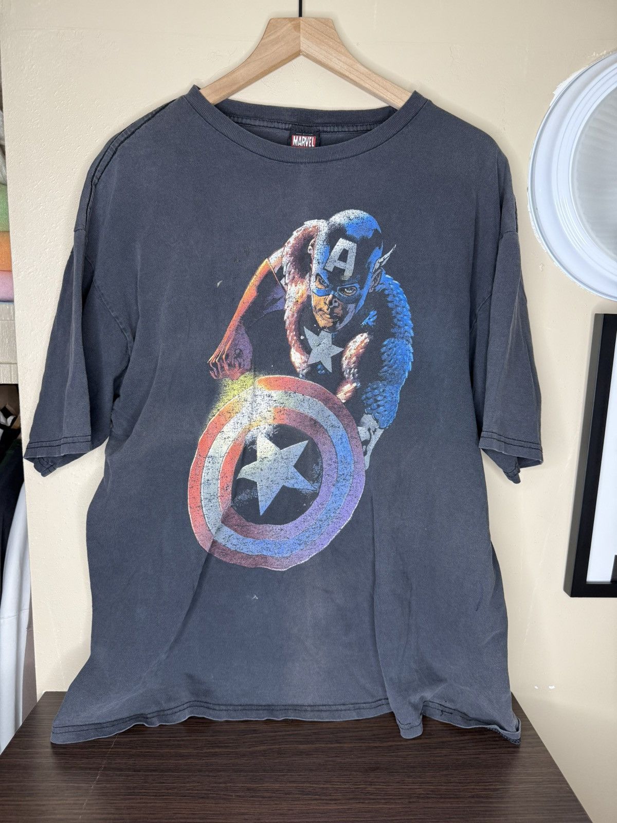 Mad Engine × Marvel Comics × Vintage Captain America mad engine captain America Size US L / EU 52-54 / 3 - 1 Thumbnail