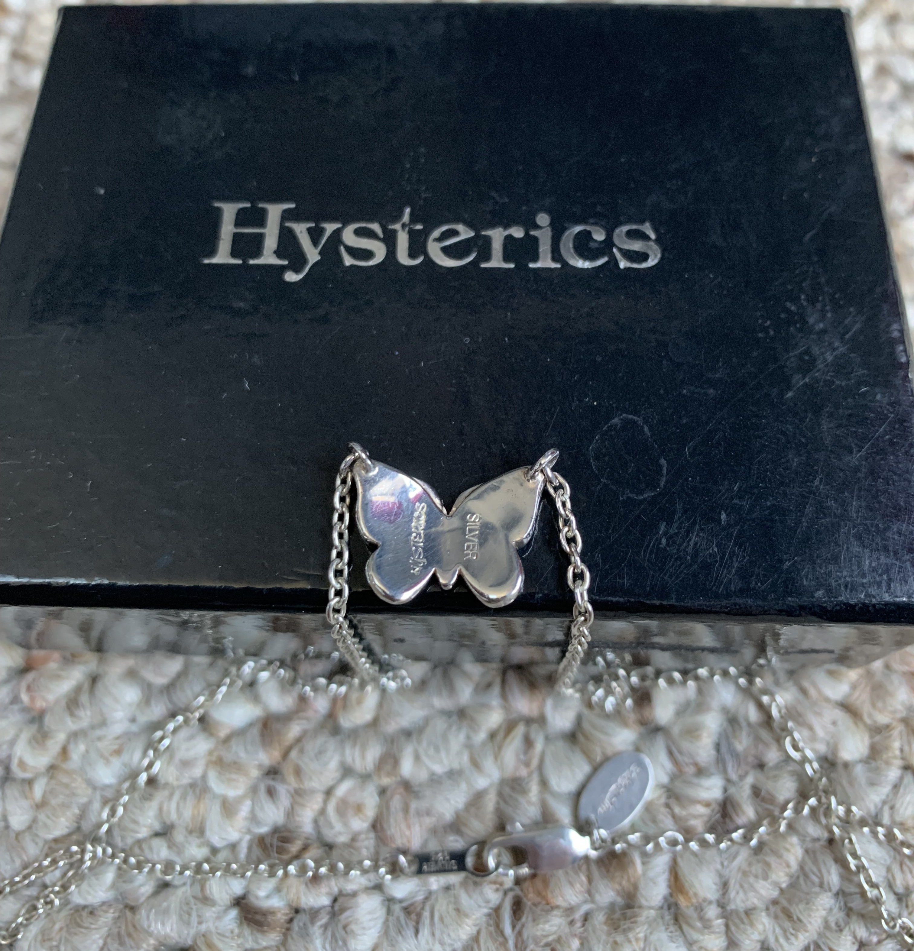 Hysteric Glamour Hysteric Glamour Sterling Silver Butterfly Bracelet + Box Size ONE SIZE - 6 Thumbnail