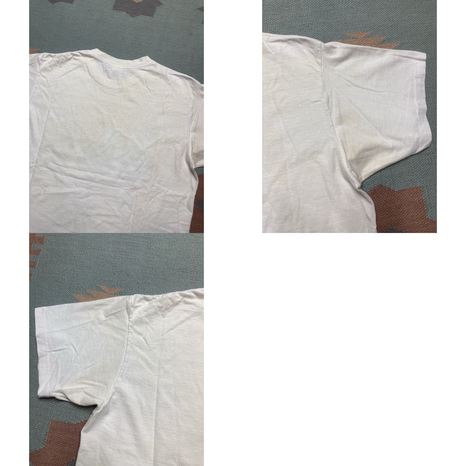 Vintage VINTAGE 90s T SHIRT Beverly Hills California Rodeo Drive single stitch Joy XL Men White California Theme Shirt Mens Short Sleeve Size US XL / EU 56 / 4 - 8 Thumbnail