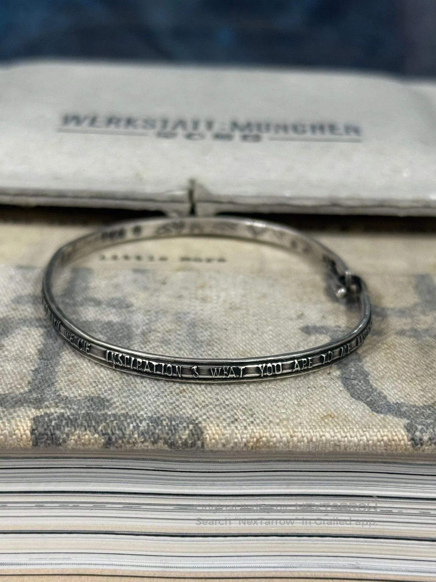 Werkstatt Munchen werkstatt muenchen 925 silver bracelet size s. Size ONE SIZE - 2 Thumbnail
