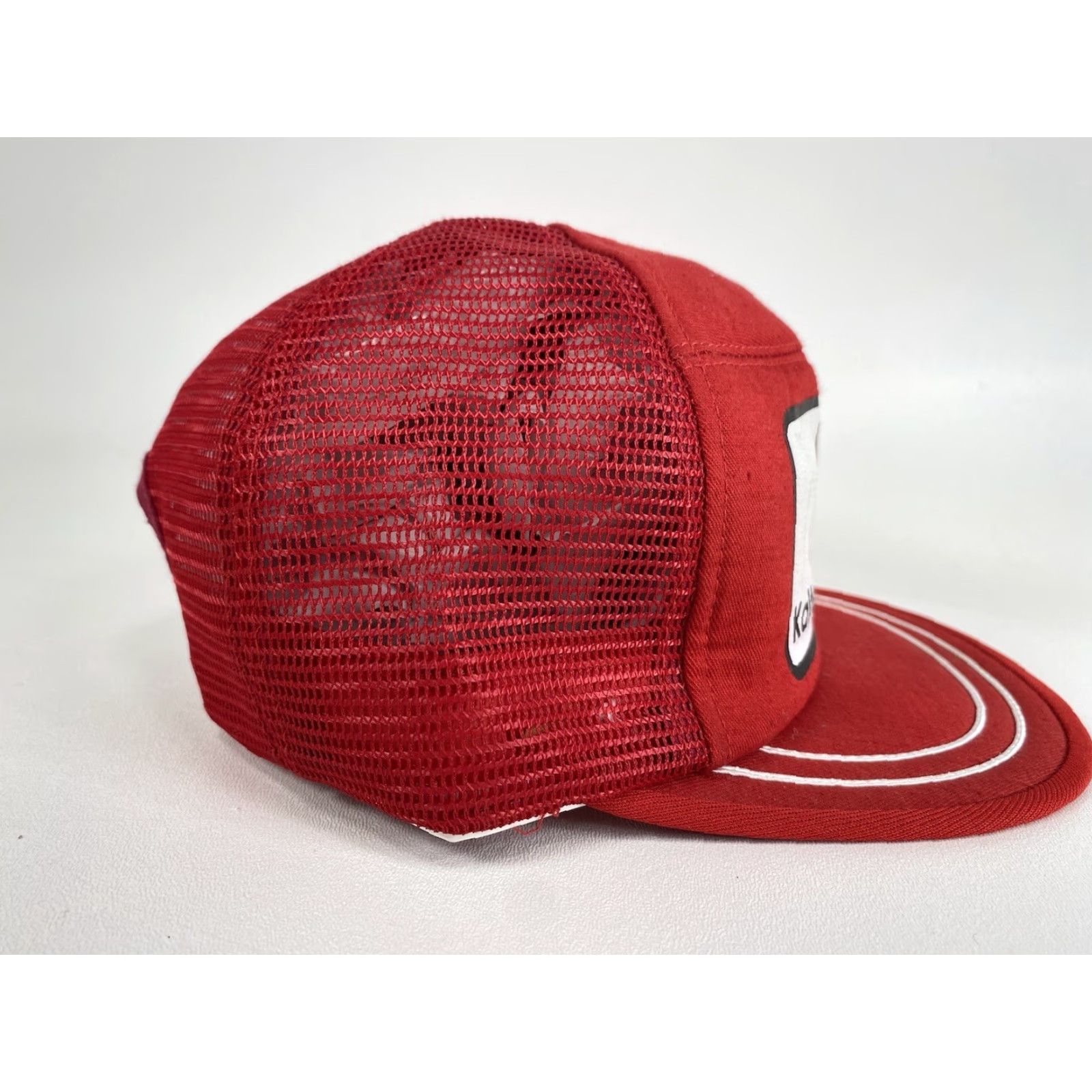 Vintage VINTAGE Kaltenberg Seeds Patch Trucker Hat Kap King USA Made Adjustable Red 1980s Cap Mens Size ONE SIZE - 4 Thumbnail