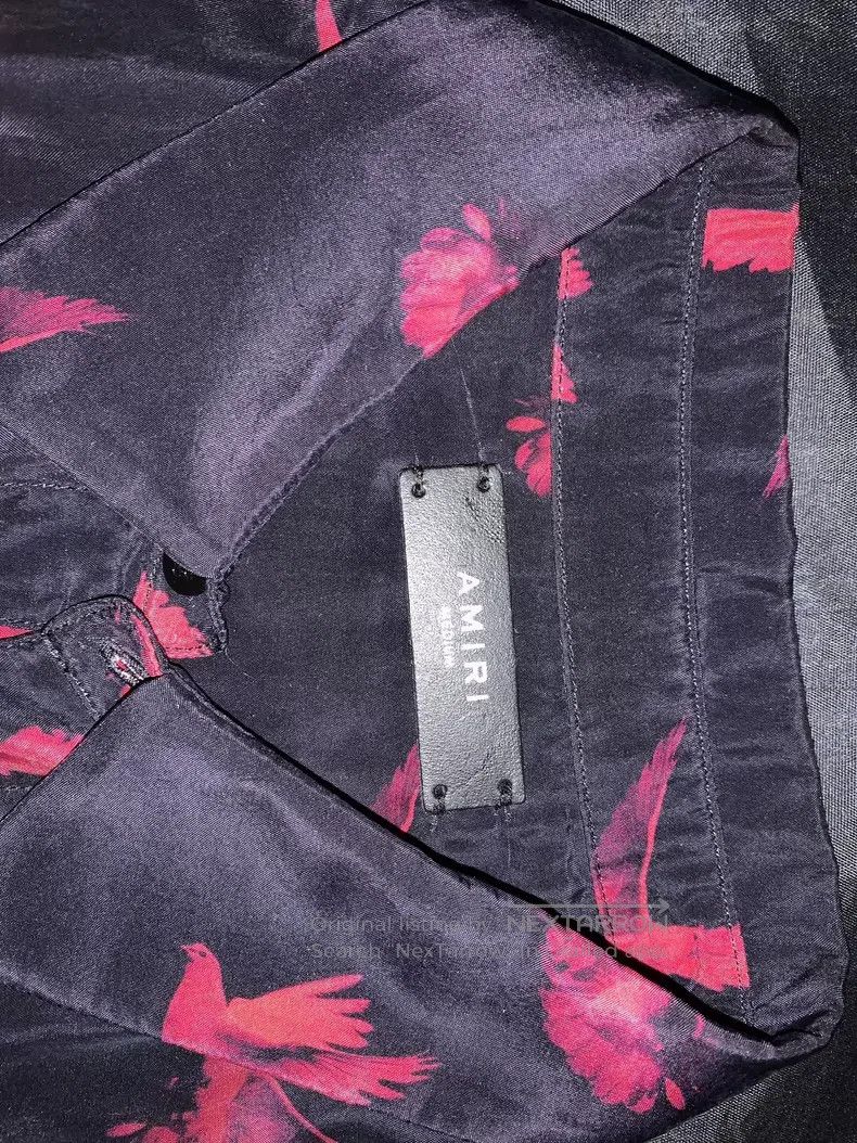 Amiri Amiri Blood pigeon shirt Size US M / EU 48-50 / 2 - 2 Thumbnail