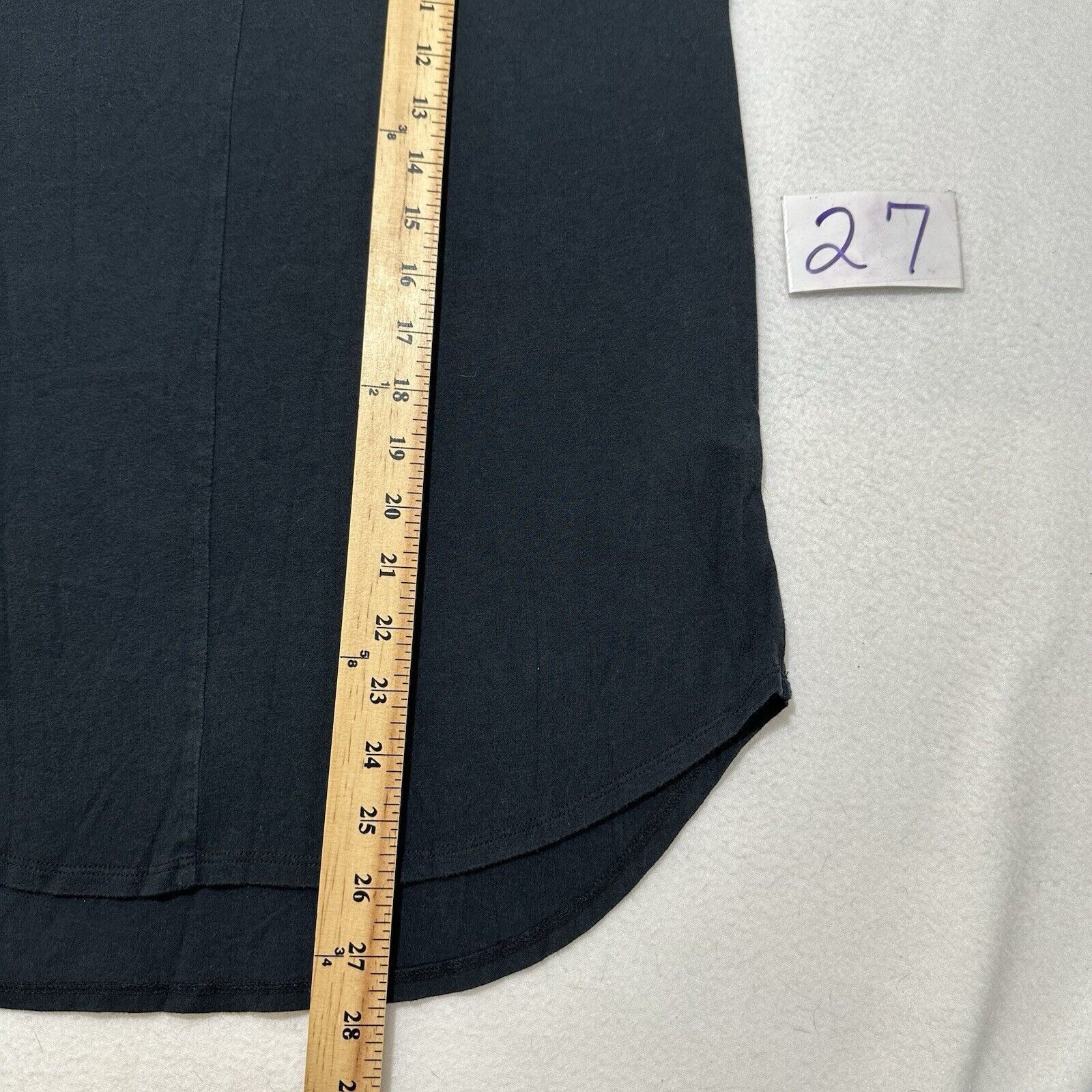 Other Soft Surroundings XS Black VNeck Pullover Blouse Modal Blend Size XS / US 0-2 / IT 36-38 - 8 Thumbnail
