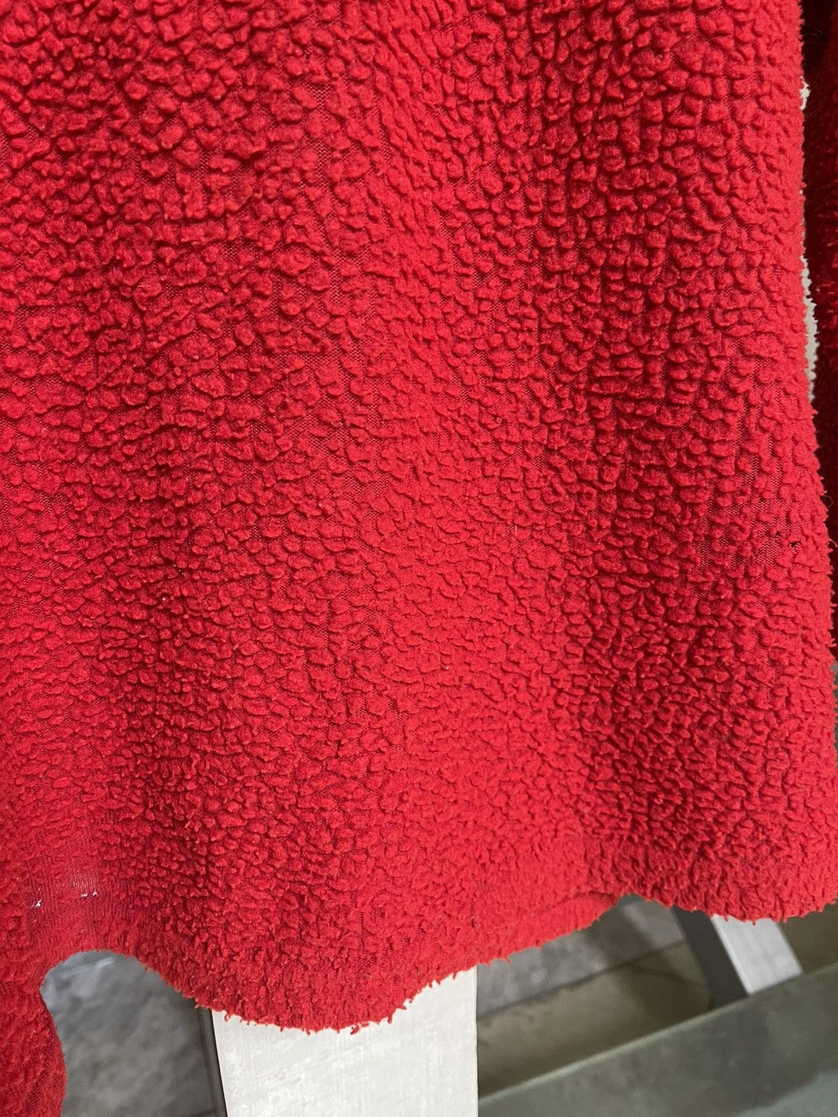 Napapijri × Vintage Vintage Napapijri Distressed Sherpa Fleece Size US L / EU 52-54 / 3 - 3 Thumbnail