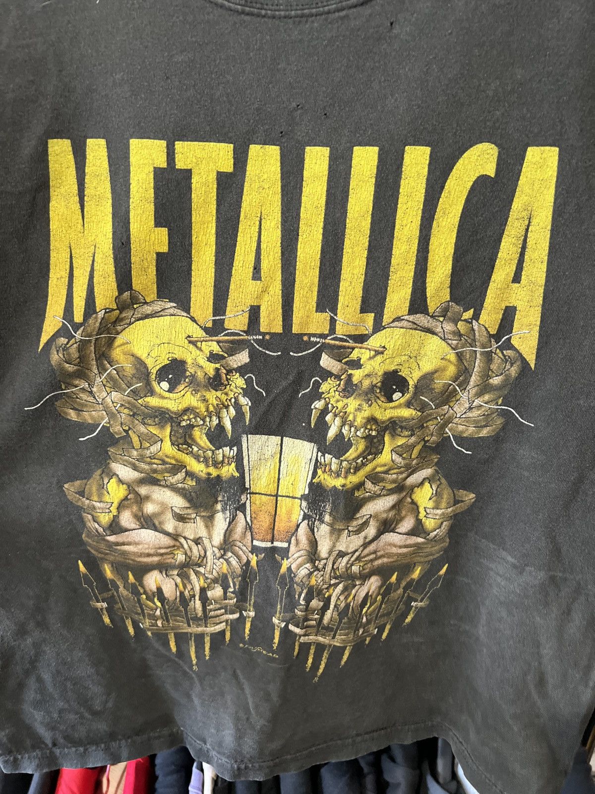 Band Tees 2005/2006 VINTAGE METALLICA PUSHEAD SUNMER TOUR BAND T SHIRT Size US M / EU 48-50 / 2 - 4 Thumbnail