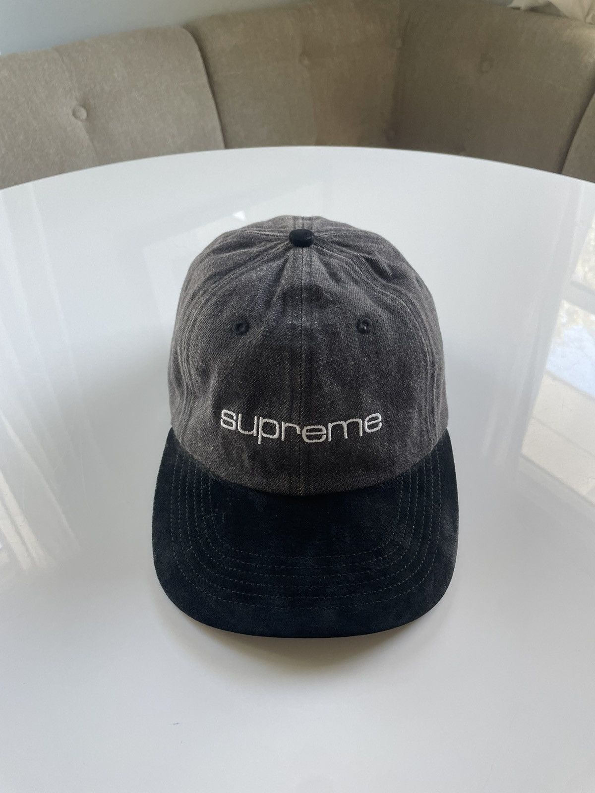 Supreme Supreme Denim Hat Size ONE SIZE - 1 Thumbnail