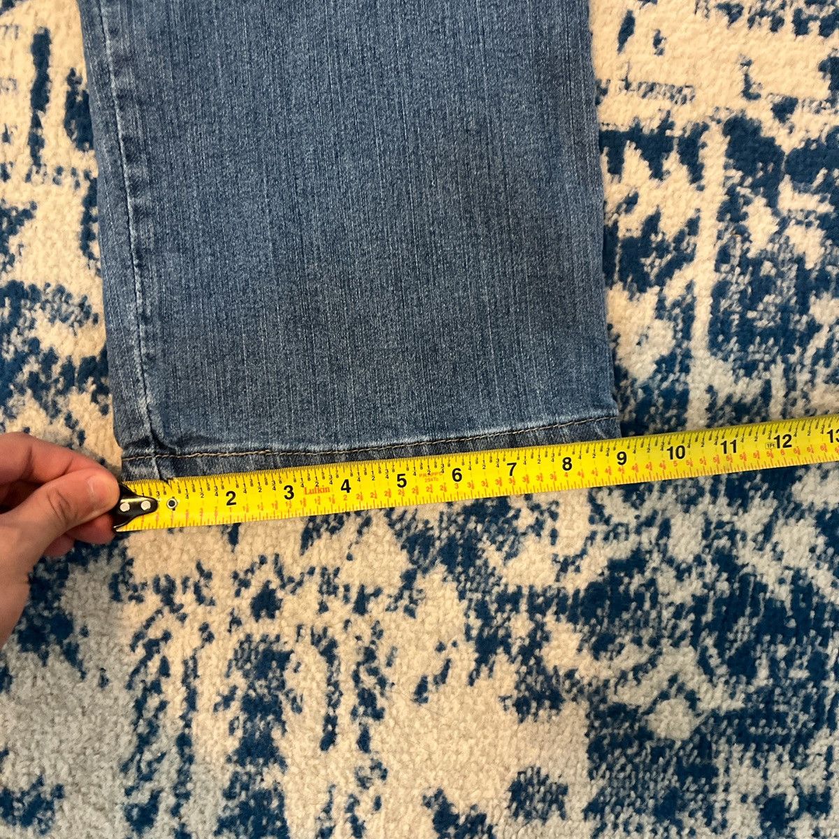 Lee Lee Classic Fit Straight Leg Jeans Size 18 Medium Wash Y2K Size 40" / US 18 - 7 Thumbnail