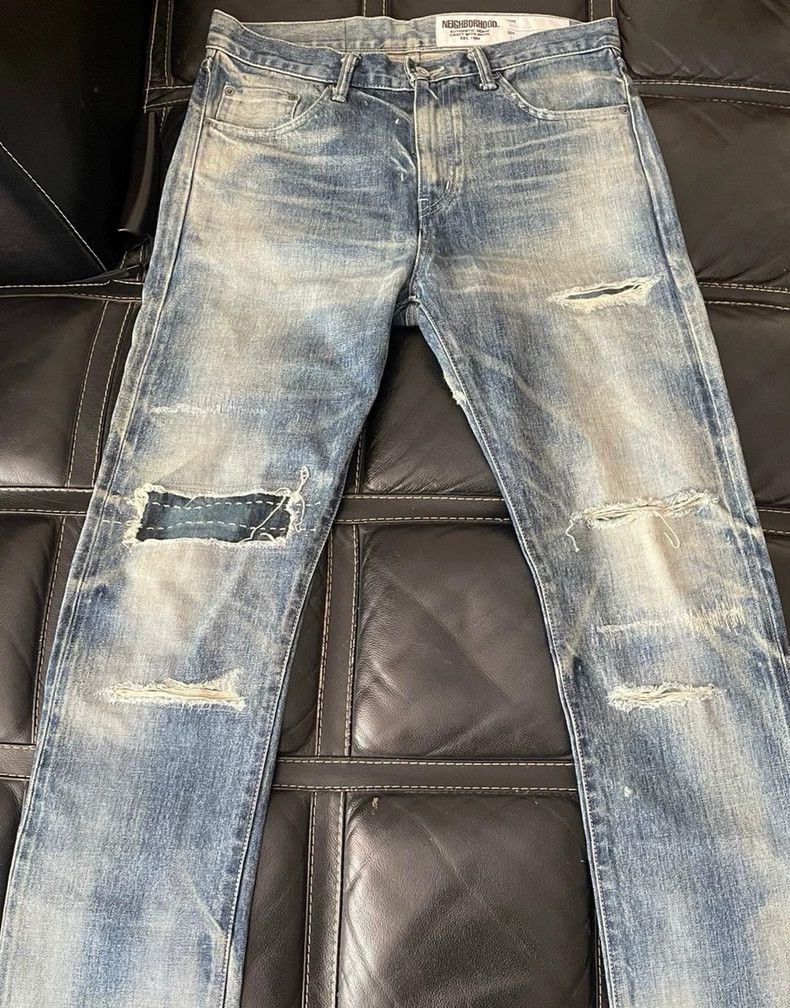 Neighborhood Neighborhood 19aw Dp-Mid Denim Jeans Size US 29 - 1 Thumbnail