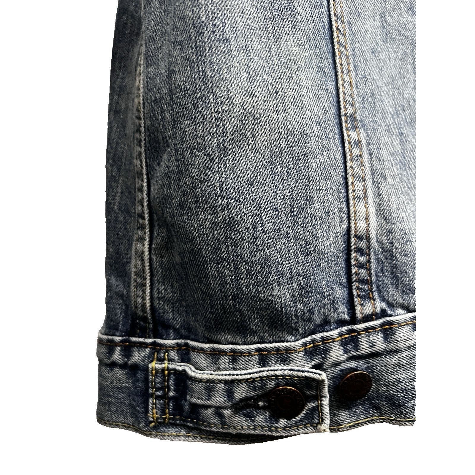 Levi's Levis Blue Denim Button Up Jean Trucker Jacket M Pockets Size US M / EU 48-50 / 2 - 6 Thumbnail
