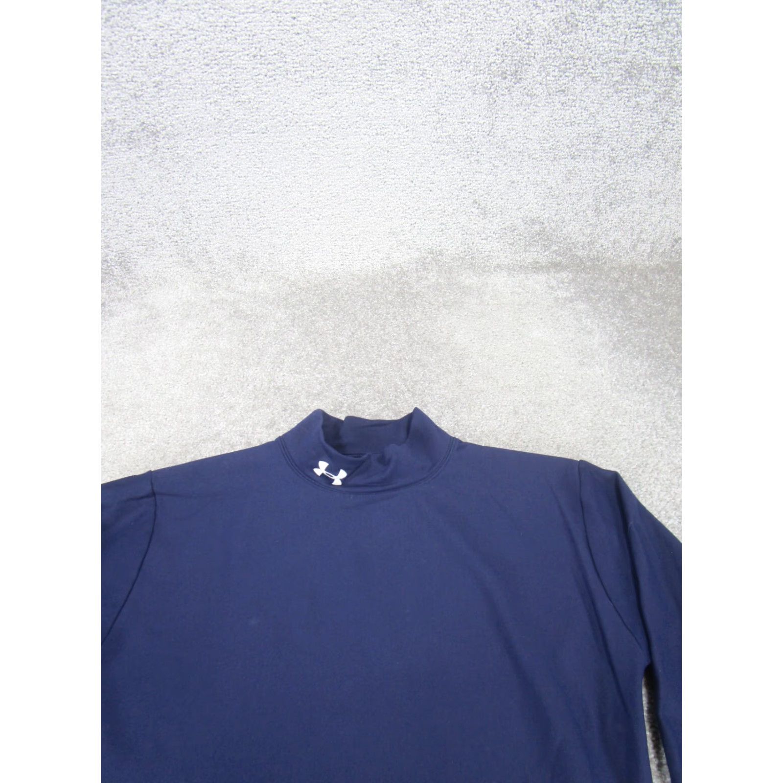 Under Armour Under Armour Sweatshirt Mens Large Navy Blue Stretch Pullover Regular Activewear Sweatshirt Mens L Blue Stretch Under Armour Size US L / EU 52-54 / 3 - 2 Thumbnail