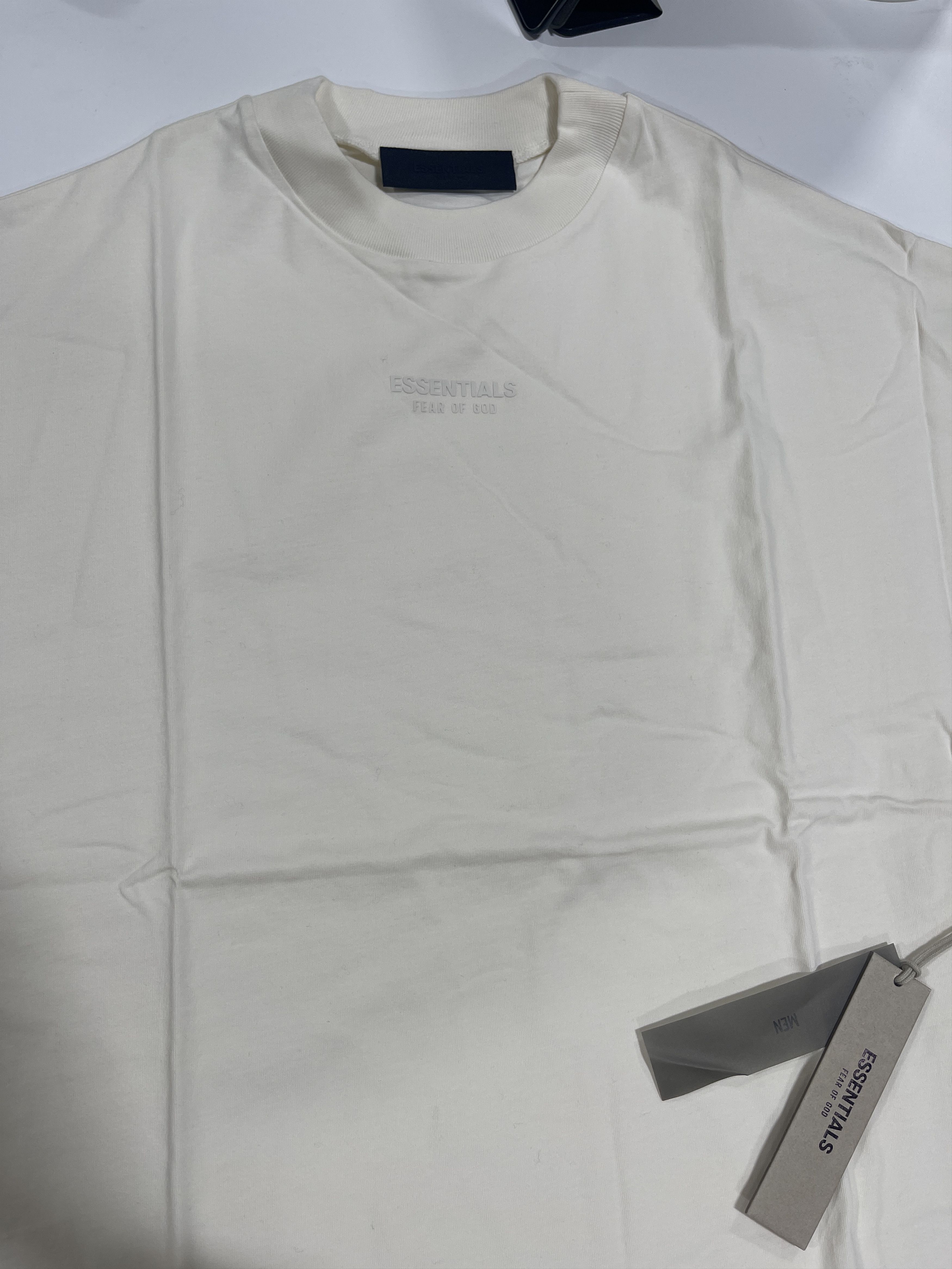 Fear of God 🔥 Fear of God Essentials T-shirt Cloud Dance Sz (XL) Size US XL / EU 56 / 4 - 6 Thumbnail