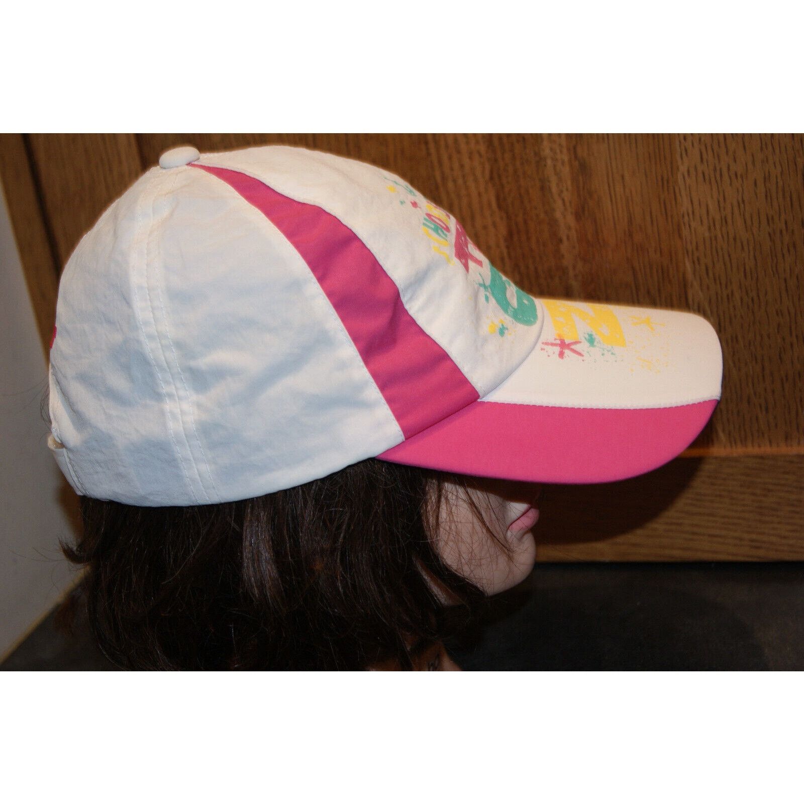 Other VTG Carnival Cruise Choose Fun Hat Cap Colorblock Spell Out Size ONE SIZE - 3 Thumbnail