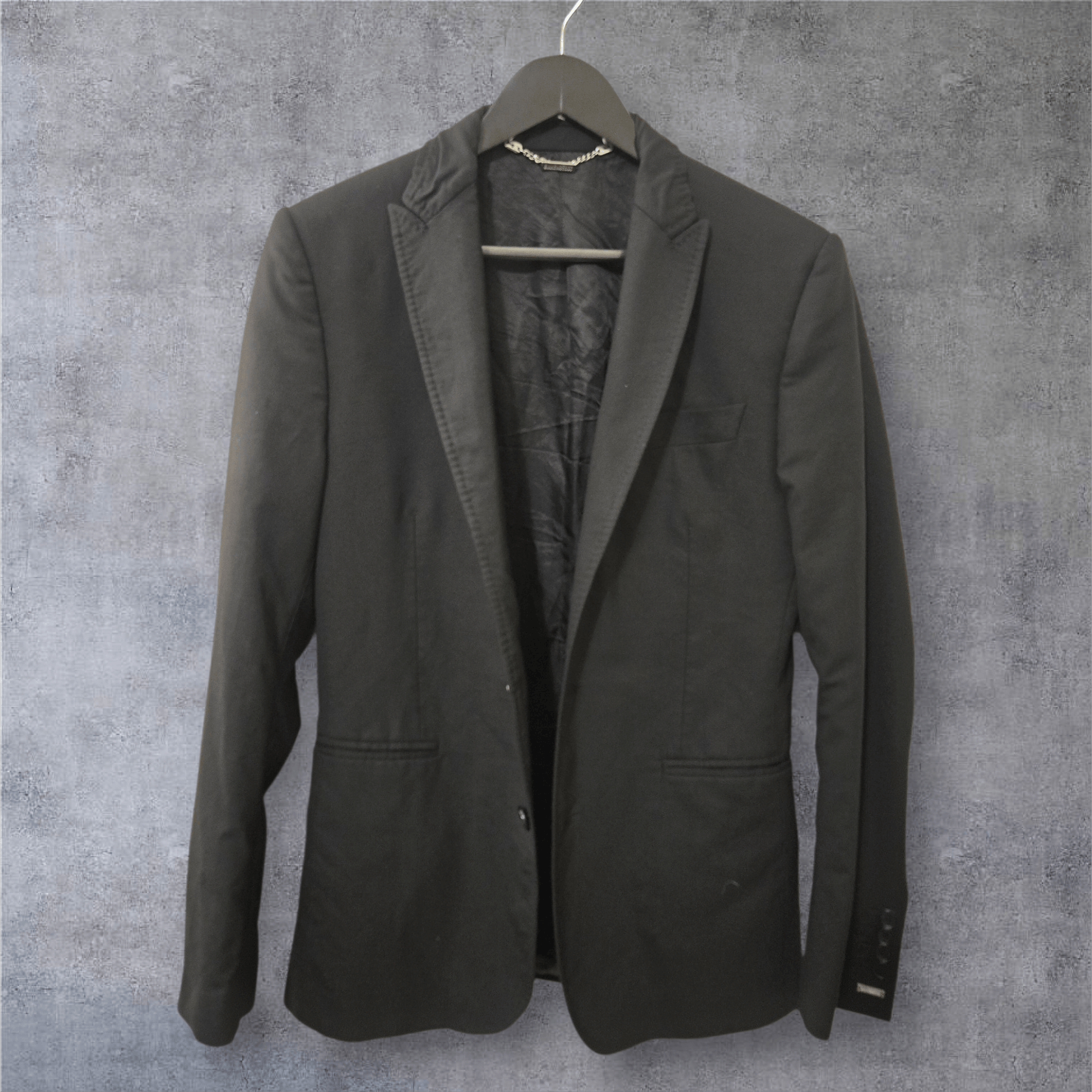 Dirk Bikkembergs Dirk Bikkembergs Black Blazer Size 46R - 1 Thumbnail