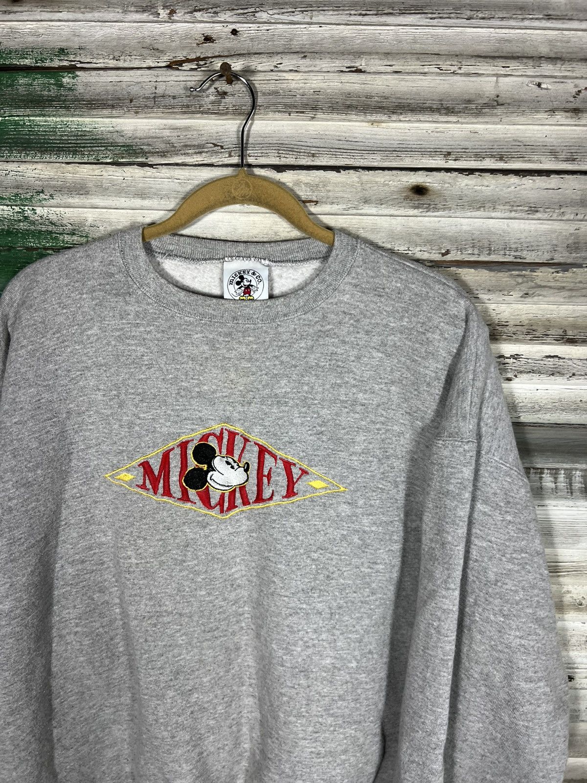 Disney × Vintage Vintage Mickey Mouse Disney Sweatshirt Size US XL / EU 56 / 4 - 2 Thumbnail
