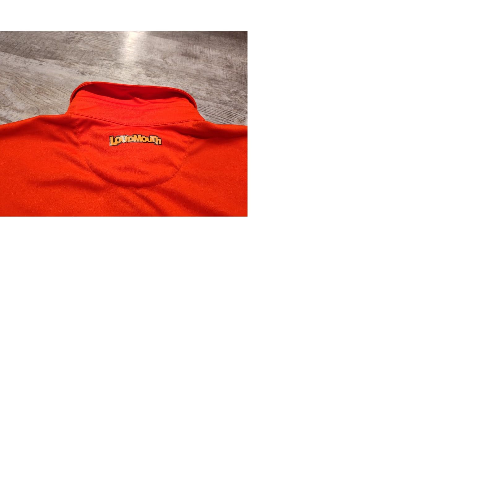 Vintage Loudmouth Polo Shirt Mens XL Red Golf Performance Stretch Polyester Short Sleeve Button Collar EUC Size US XL / EU 56 / 4 - 9 Thumbnail