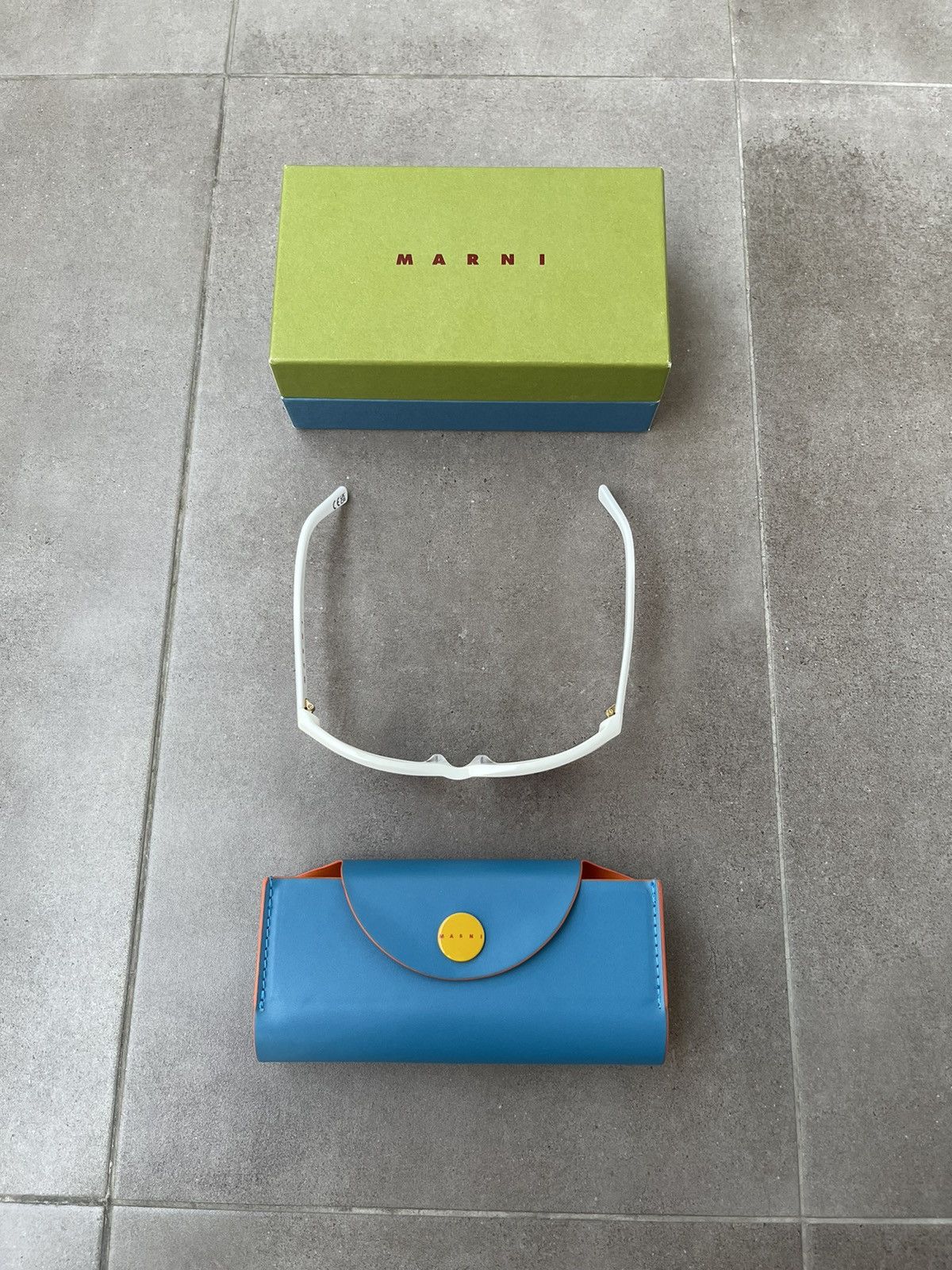 Marni !DS! Marni Mavericks Ghost White Sunglasses Sunglasses Size ONE SIZE - 18 Thumbnail