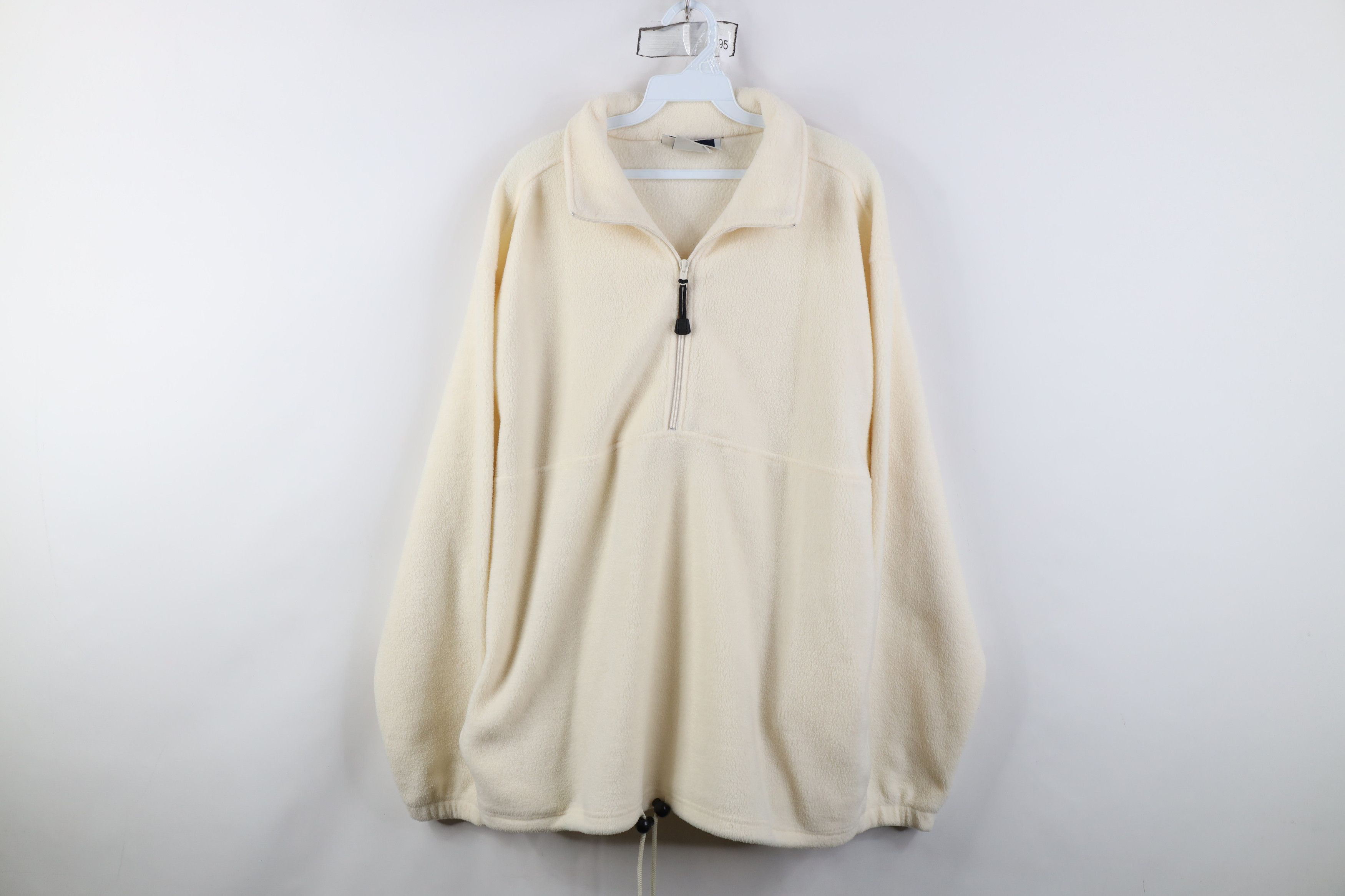 Vintage Vintage 90s Streetwear Half Zip Fleece Pullover Sweater Size US L / EU 52-54 / 3 - 1 Thumbnail