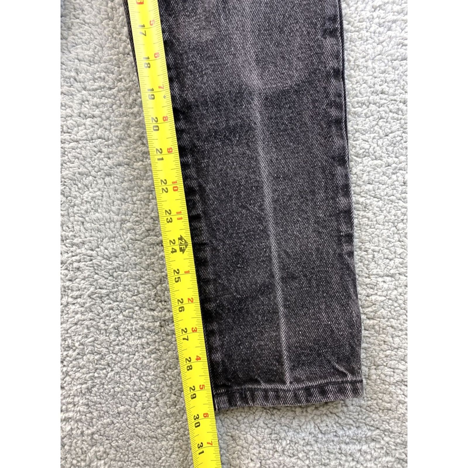 Vintage Karen Kane Jeans Women's 4 Black Straight Leg Regular / 33-46 Denim Cotton Blend Distressed? No. (keep concise) Size 27" / US 4 / IT 40 - 6 Thumbnail