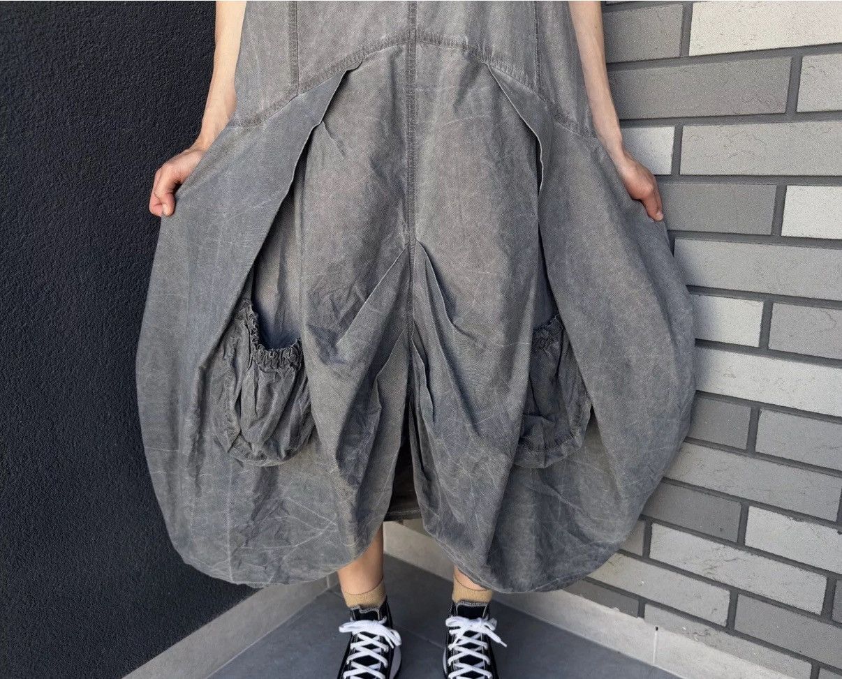 Designer × Vintage Kekoo Cotton Parachute Dress Pocket Plus Size Avant Garde Size XXL / US 16-18 / IT 52-54 - 3 Thumbnail