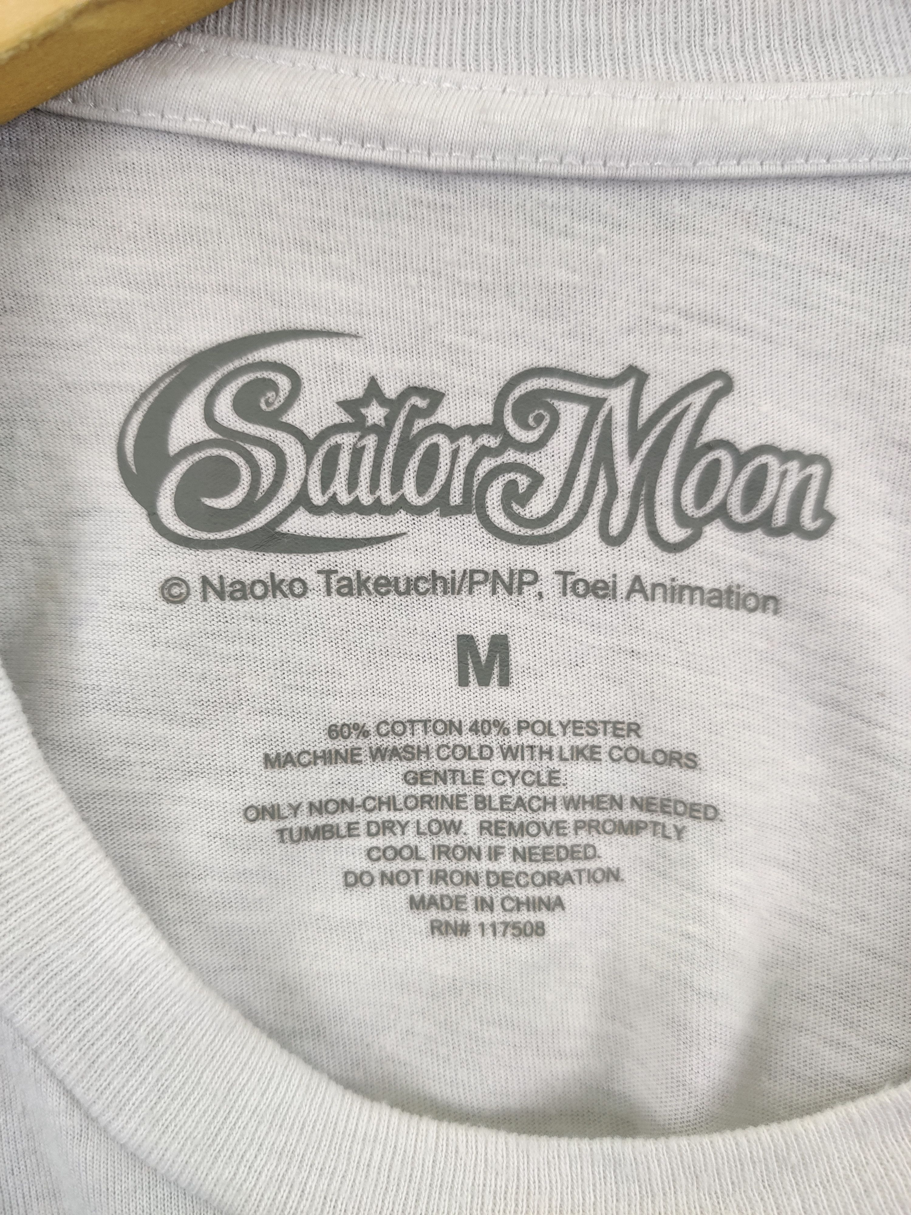 Anime Vintage Sailormoon Cartoon Anime Tee Tshirt Size US M / EU 48-50 / 2 - 8 Thumbnail